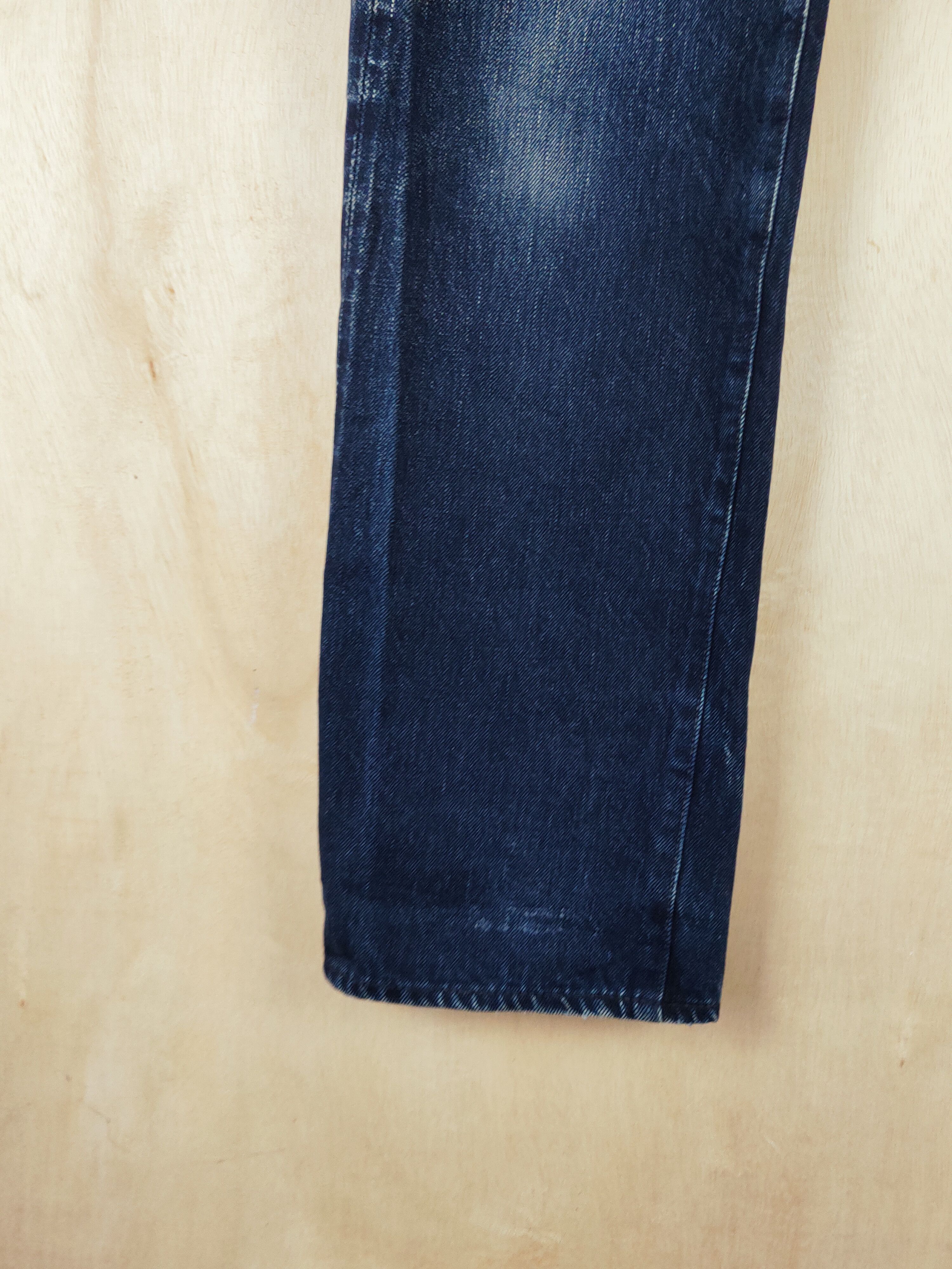 45rpm DL R Dark Blue Distressed Ripped Jeans #2668 Size US 30 / EU 46 - 4 Thumbnail
