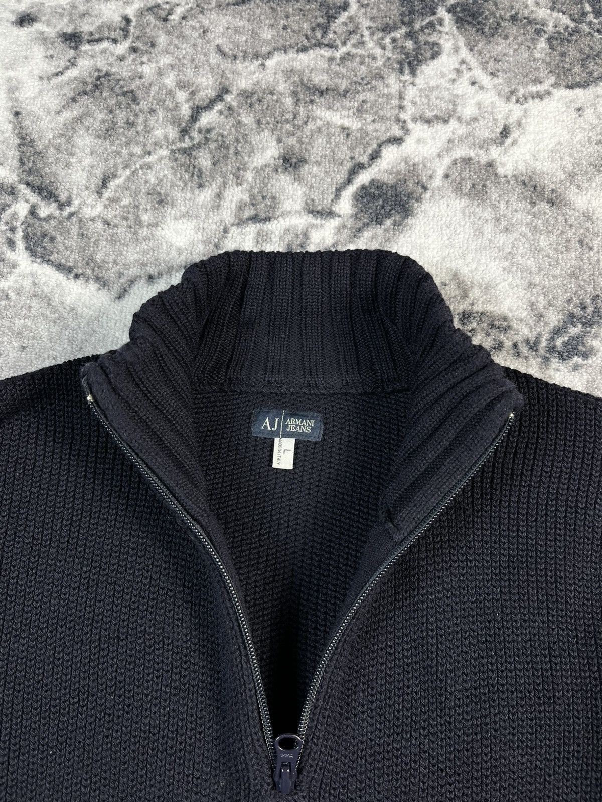 Armani Armani Jeans Vintage Wool Knit 🧶 Sweater Size US L / EU 52-54 / 3 - 6 Thumbnail
