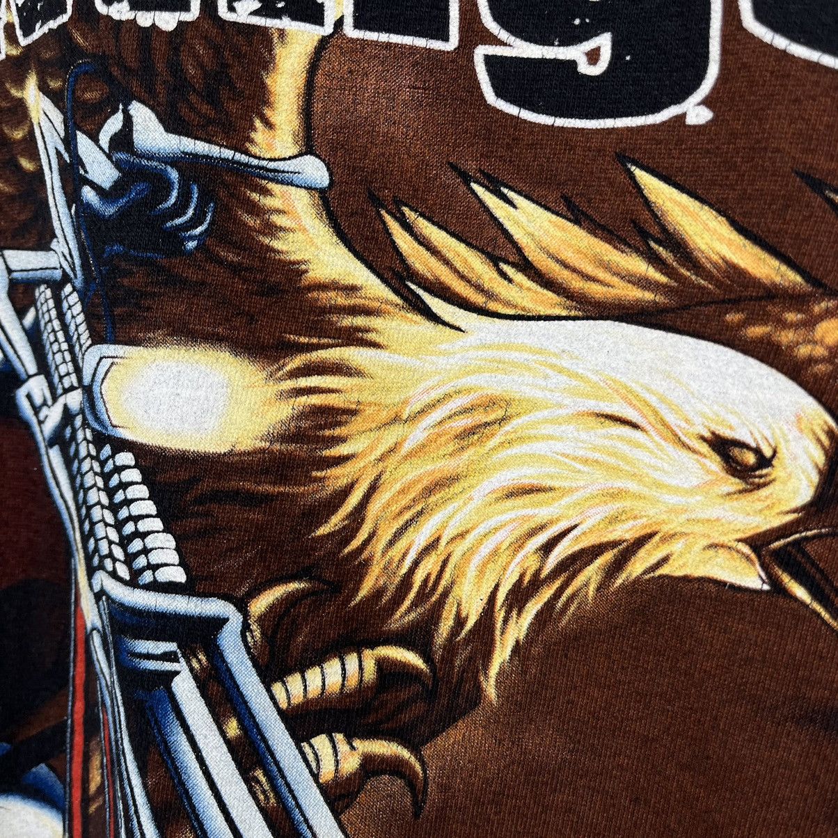 Harley Davidson Vintage Harley Davidson style Biker graphic tee 90’s Size US M / EU 48-50 / 2 - 12 Thumbnail