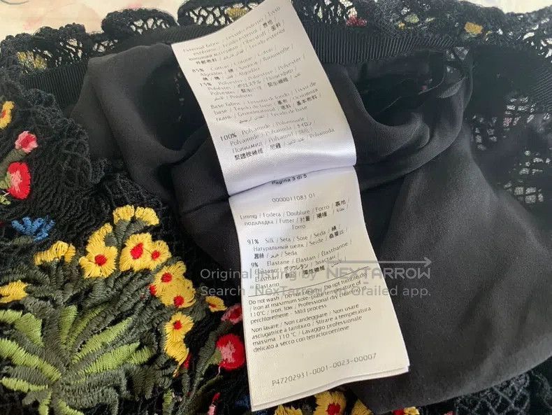 Valentino Valentino Embroidered flower bust Size M / US 6-8 / IT 42-44 - 5 Thumbnail