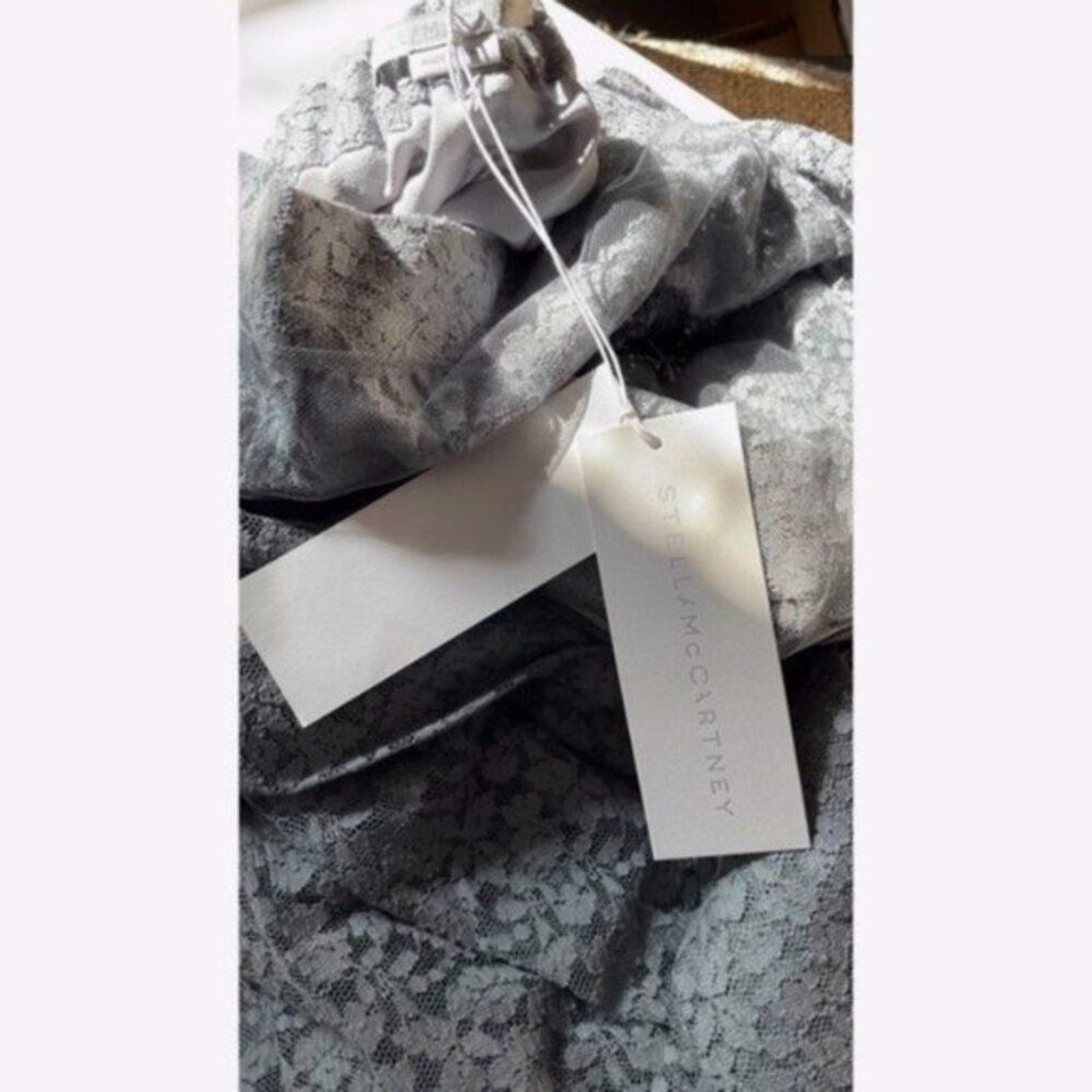 Stella McCartney Stella McCartney embellished lace high low skirt Gray Size 30" / US 8 / IT 44 - 7 Thumbnail