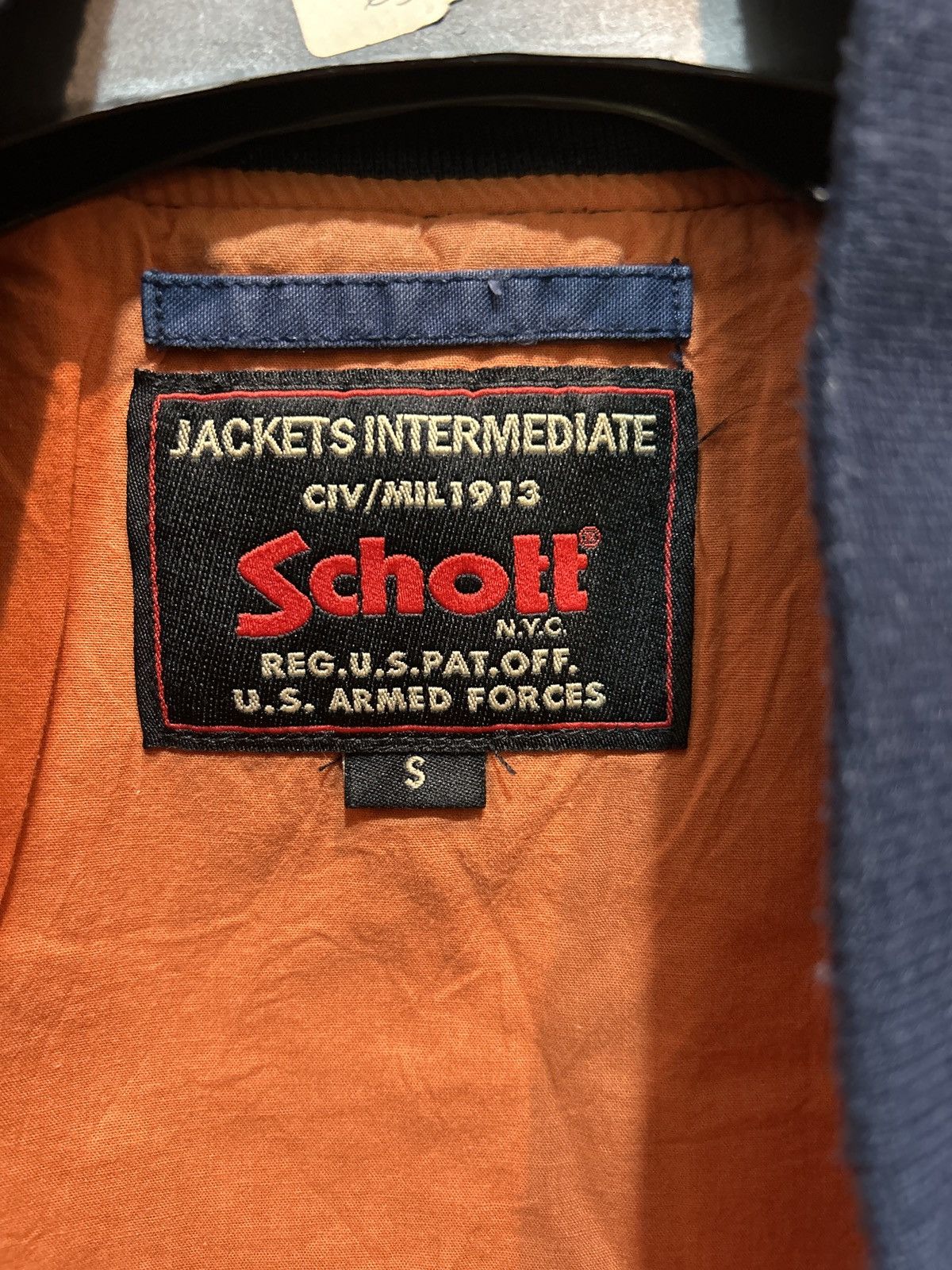 Schott Vintage “uss schott intermediate bomber jacket Size US S / EU 44-46 / 1 - 8 Thumbnail