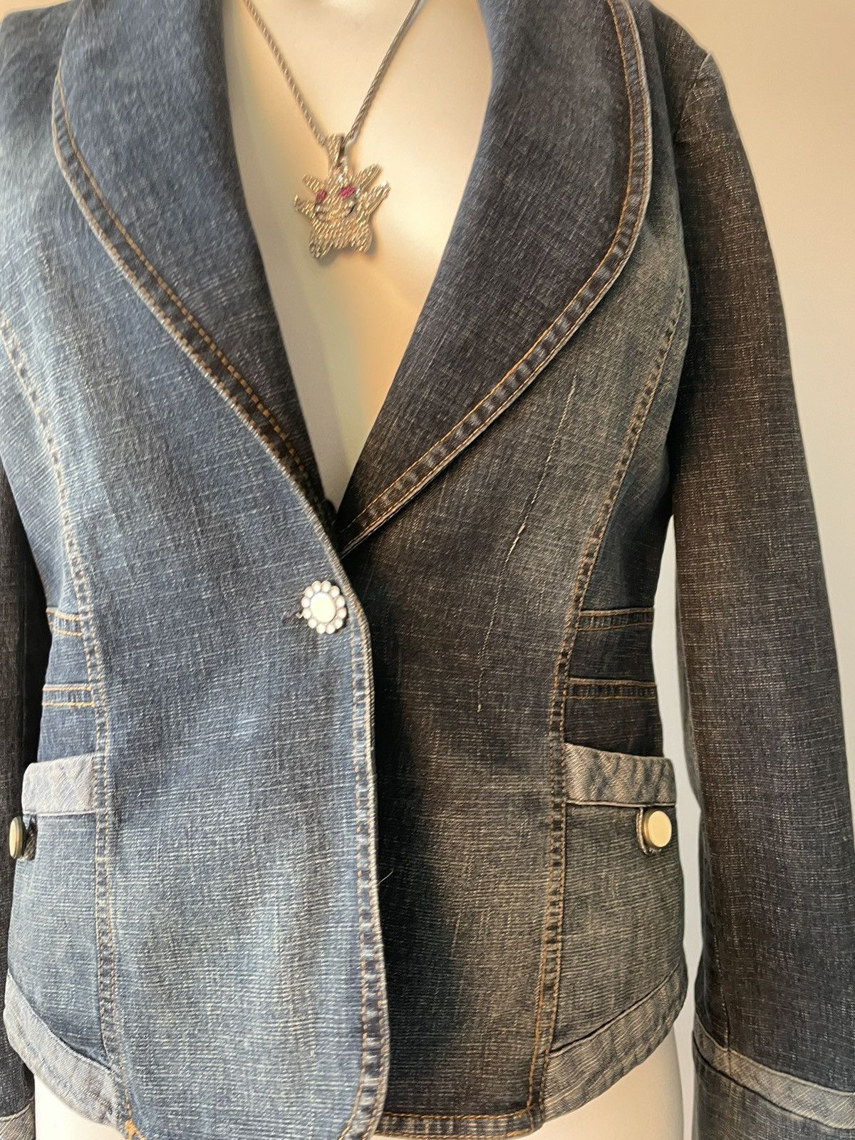 Vintage Park Bravo denim jacket Size XL / US 12-14 / IT 48-50 - 8 Thumbnail