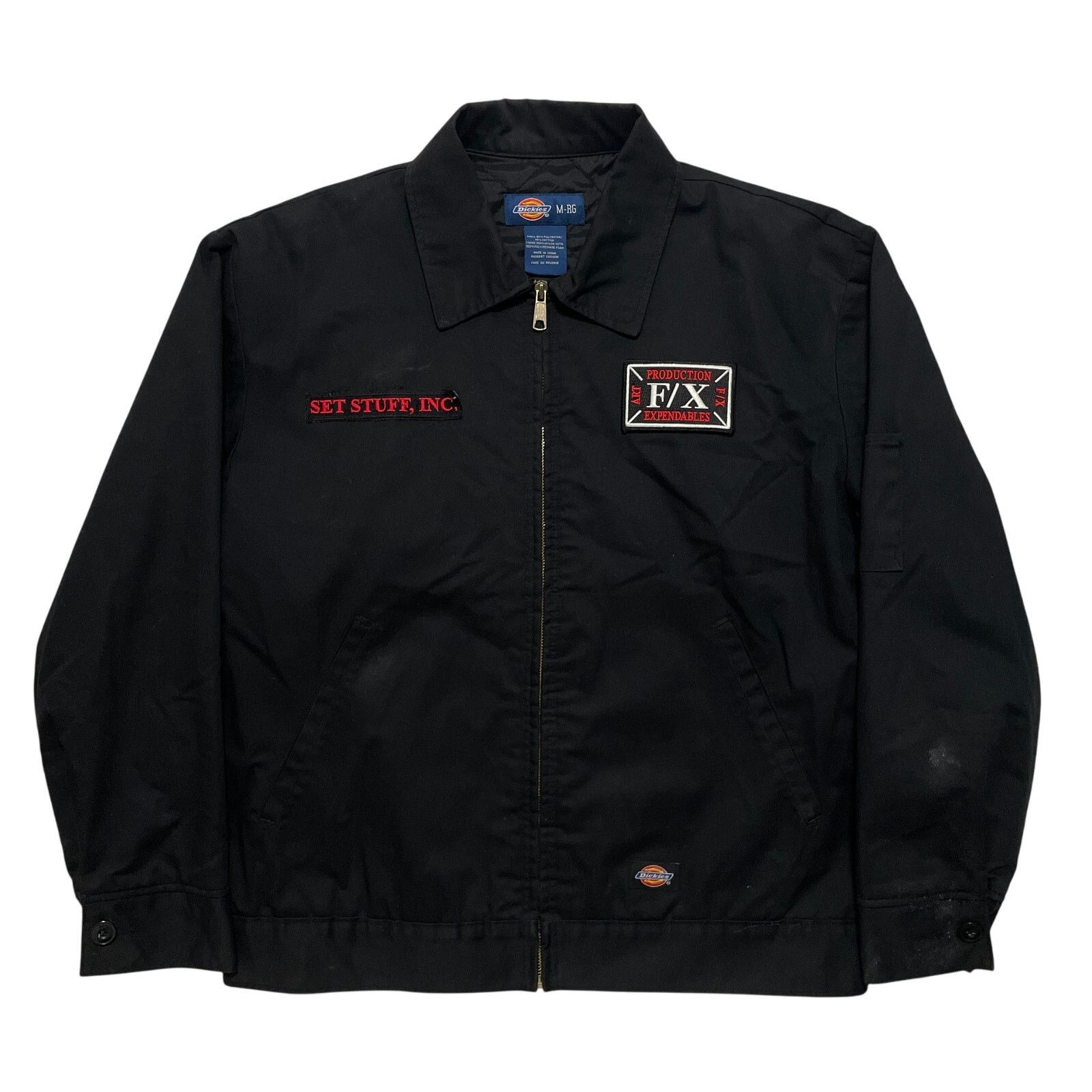 Dickies 2010 The Expendables Movie Cast & Crew Black Zip Up Jacket M Size US M / EU 48-50 / 2 - 2 Thumbnail