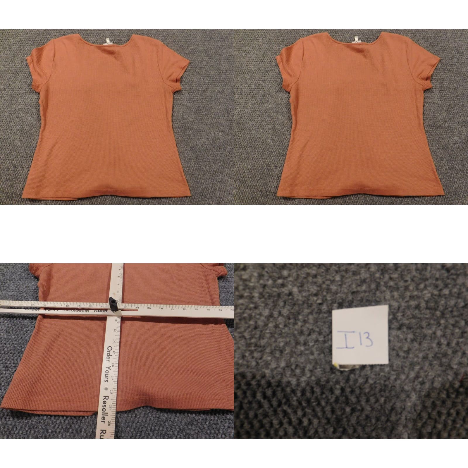 Vintage Self Esteem Pink Blouse L Women Short Sleeve Collared Cotton Stretch Casual Button Size L / US 10 / IT 46 - 8 Thumbnail