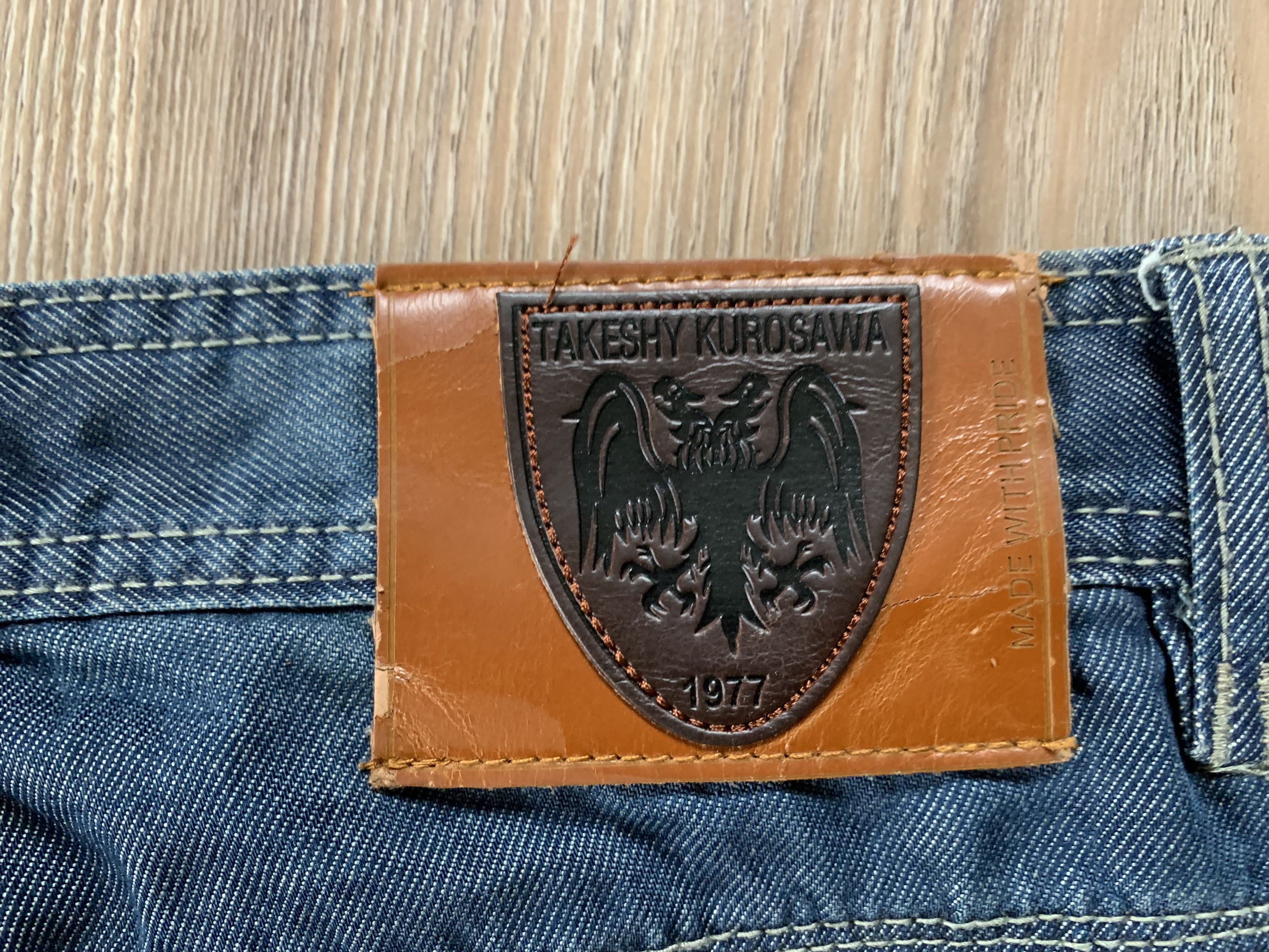 Japanese Brand × Takeshy Kurosawa Takeshy Kurosawa Distressed Jeans Size US 33 - 9 Thumbnail