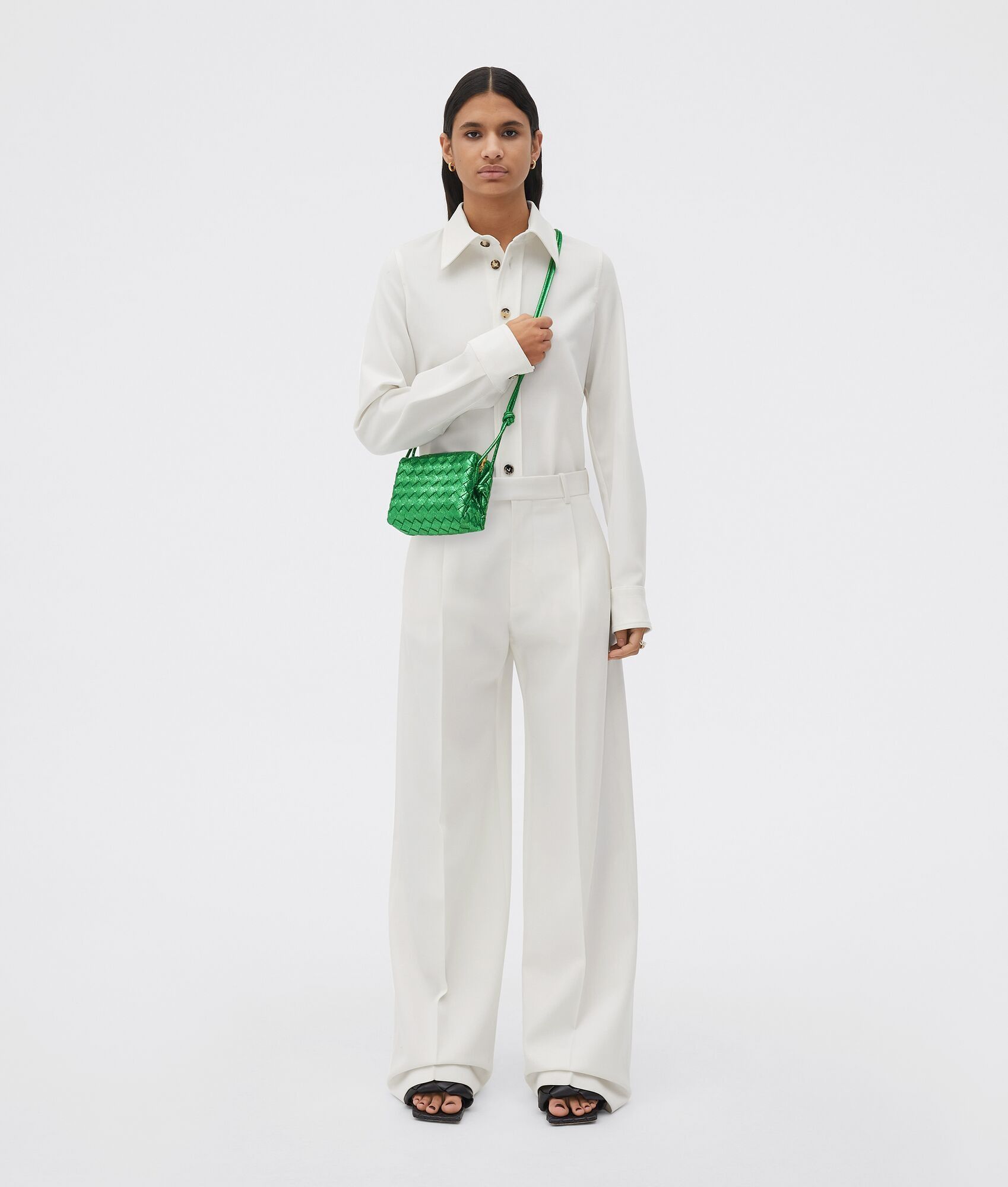 Bottega Veneta o1n1vont1124 Size: OS / Mini Loop Bag in Parakeet Size ONE SIZE - 4 Thumbnail