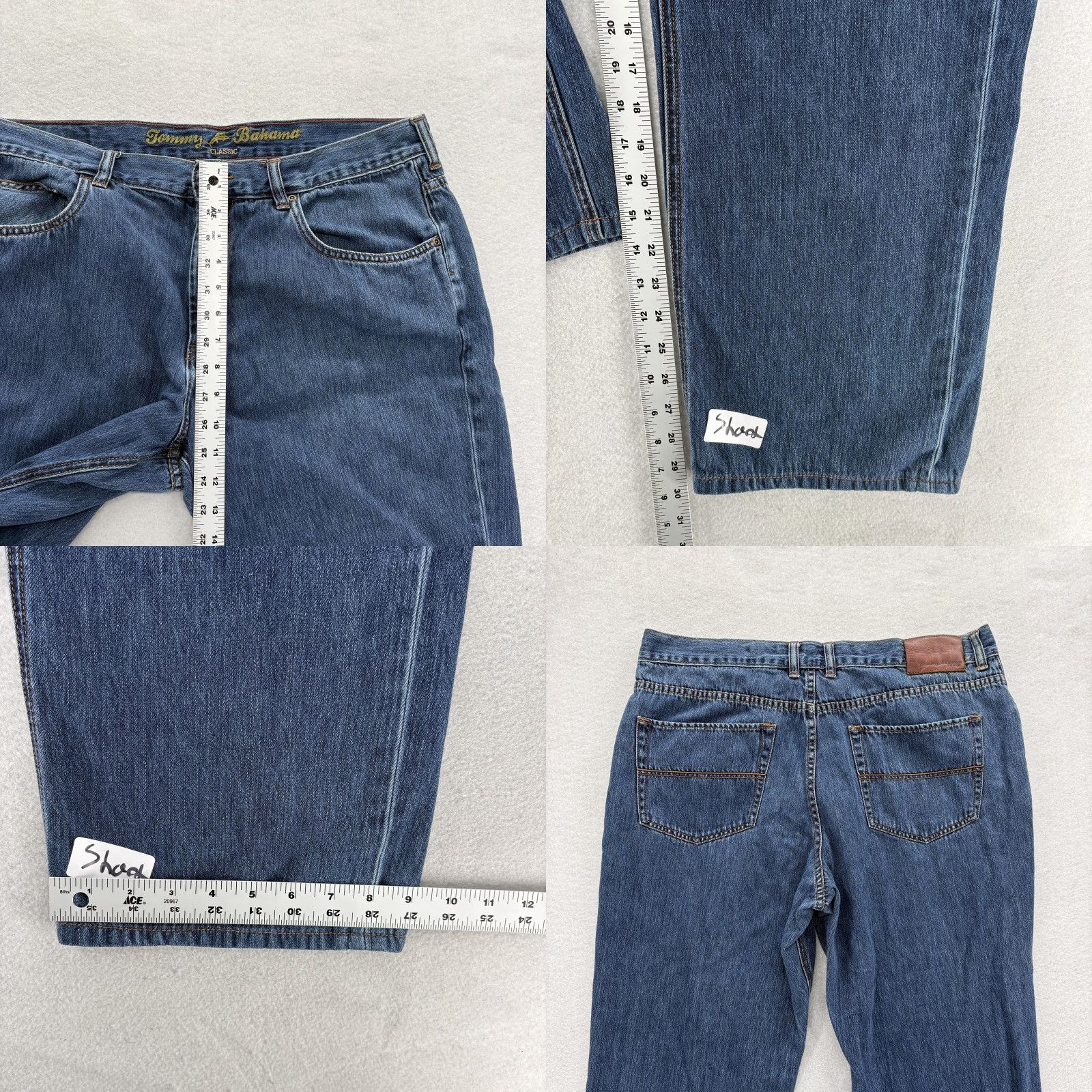 Tommy Bahama Tommy Bahama Jeans Classic Fit Mens 40x30 Denim Blue Medium Wash Straight Casual Size US 40 / EU 56 - 8 Thumbnail