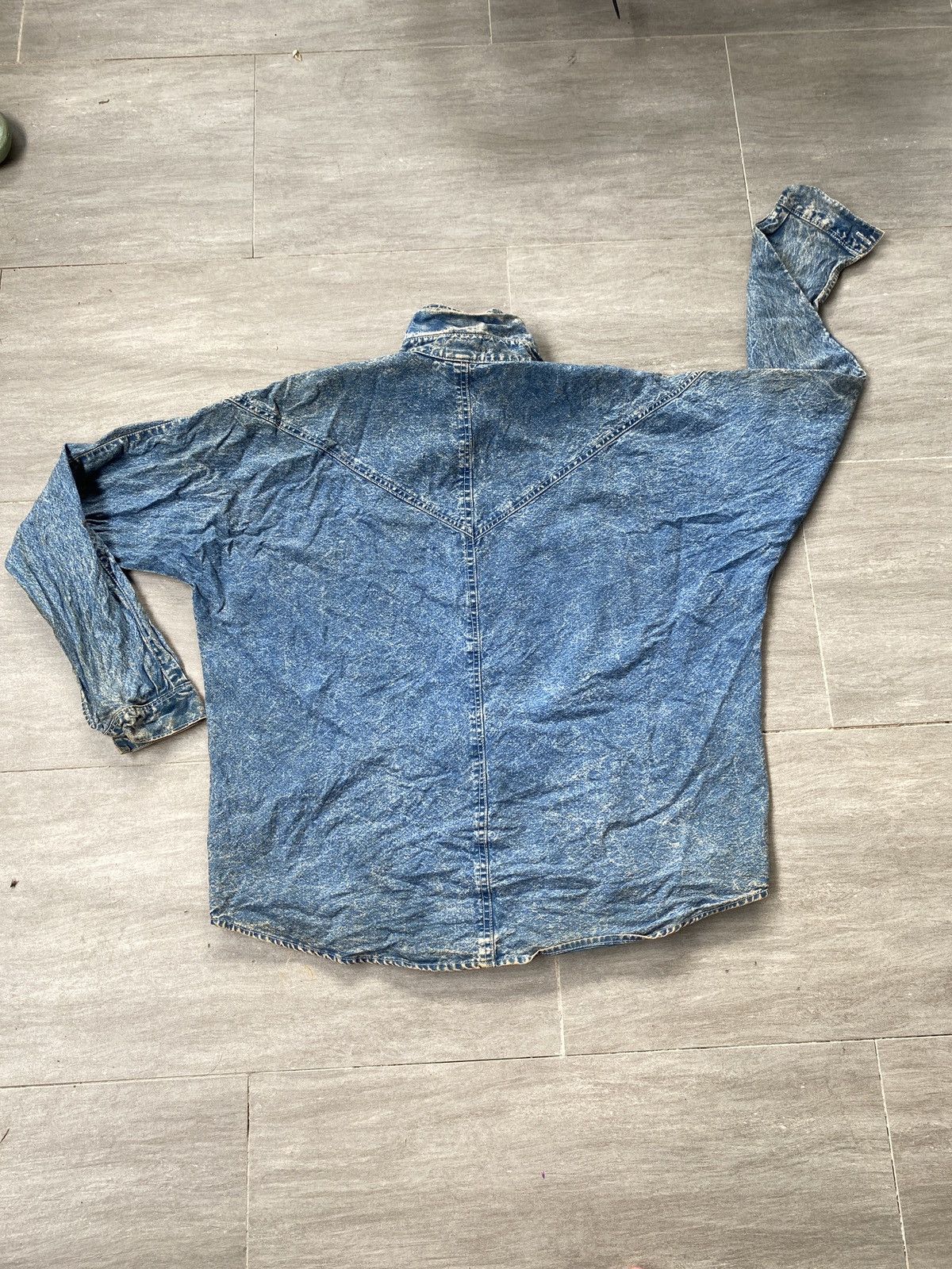 Vintage VINTAGE Lee Sands Hawaii Denim Button Jacket Women Size L / US 10 / IT 46 - 24 Thumbnail