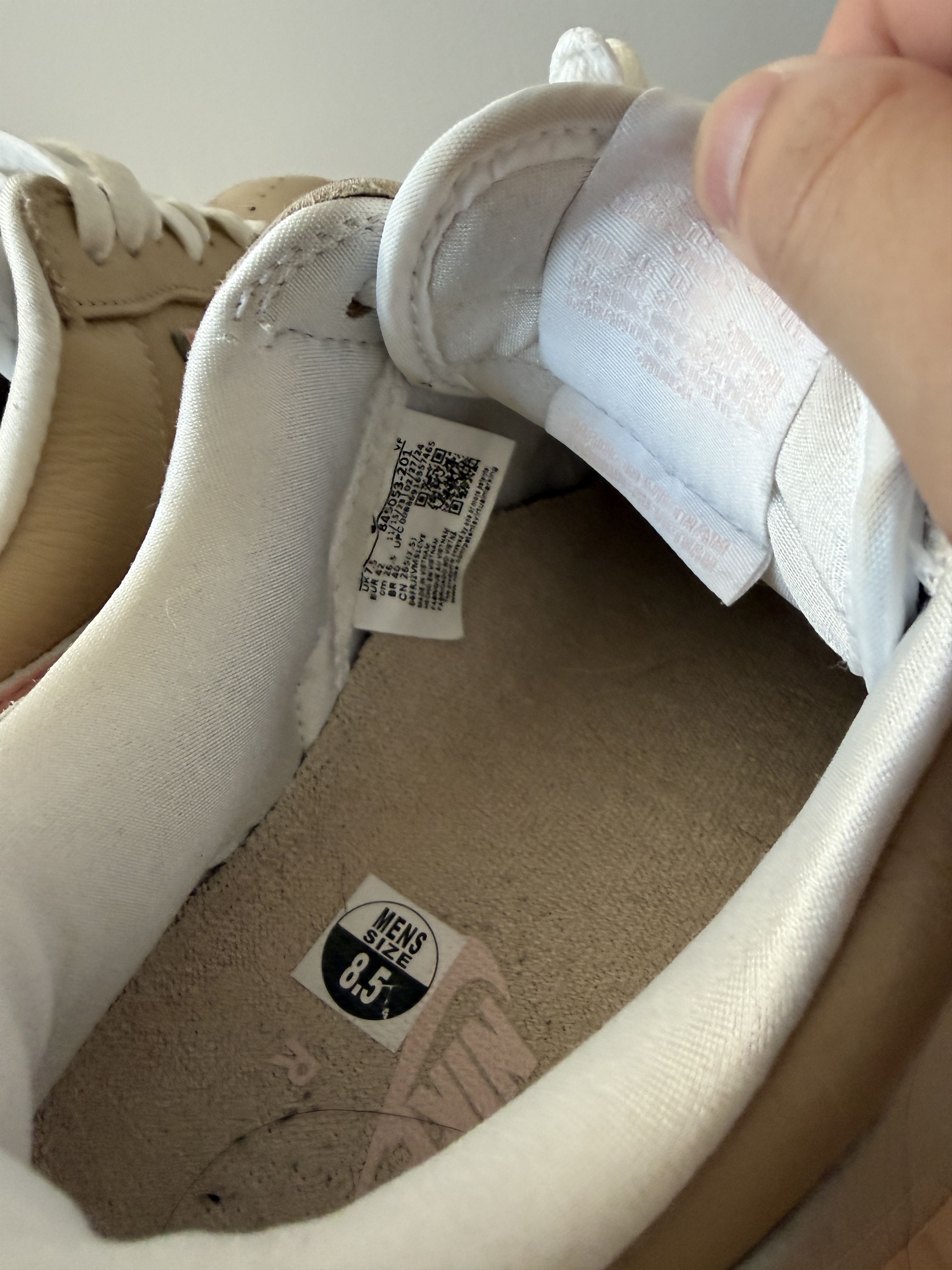 Nike Nike Air Force 1 Low Linen (2016/2024) Size US 8.5 / EU 41-42 - 6 Thumbnail