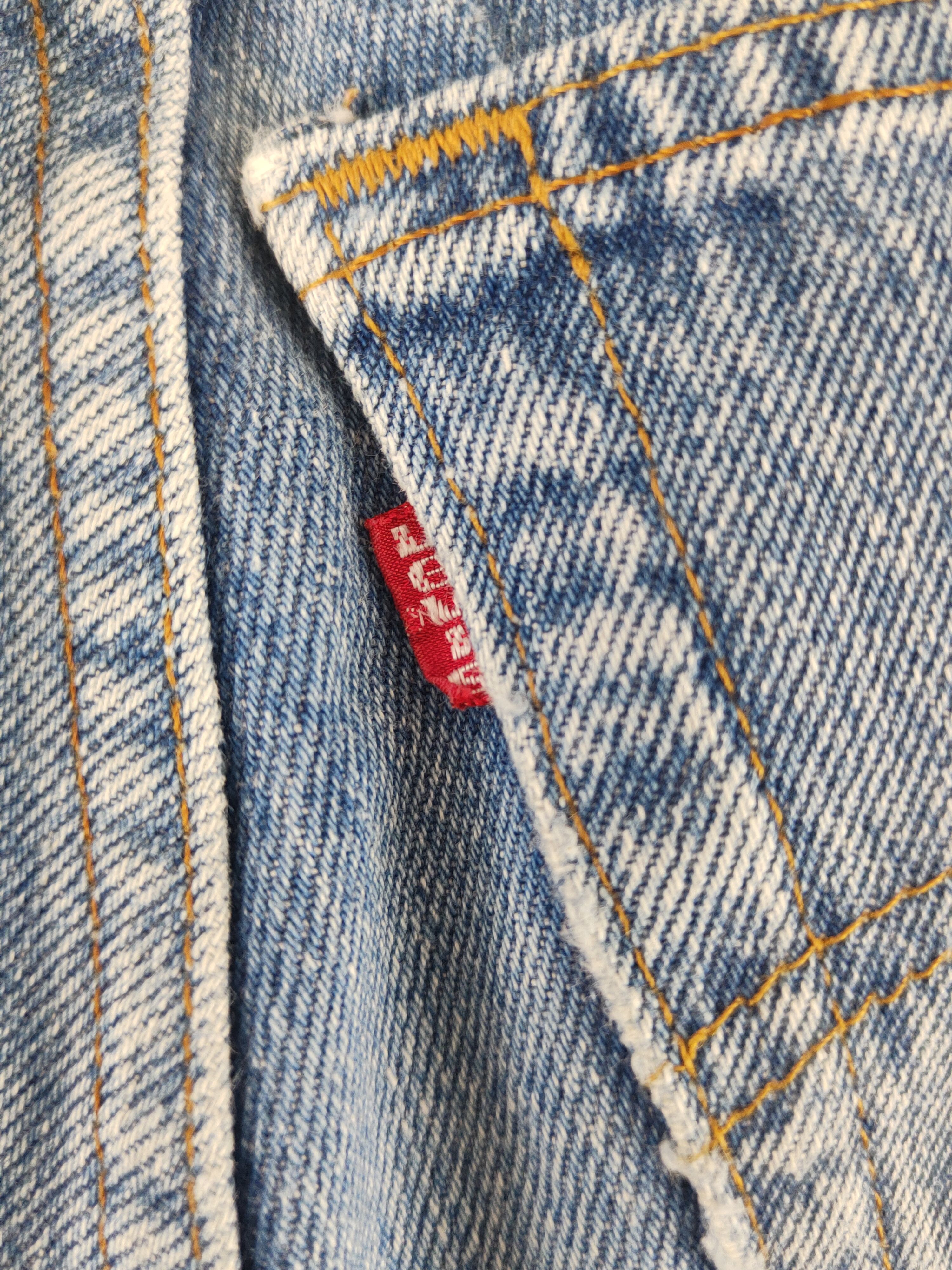 Levi's D 80' vintage levi's Blue Distressed Ripped Jeans #S2908 Size US 26 / EU 42 - 10 Thumbnail