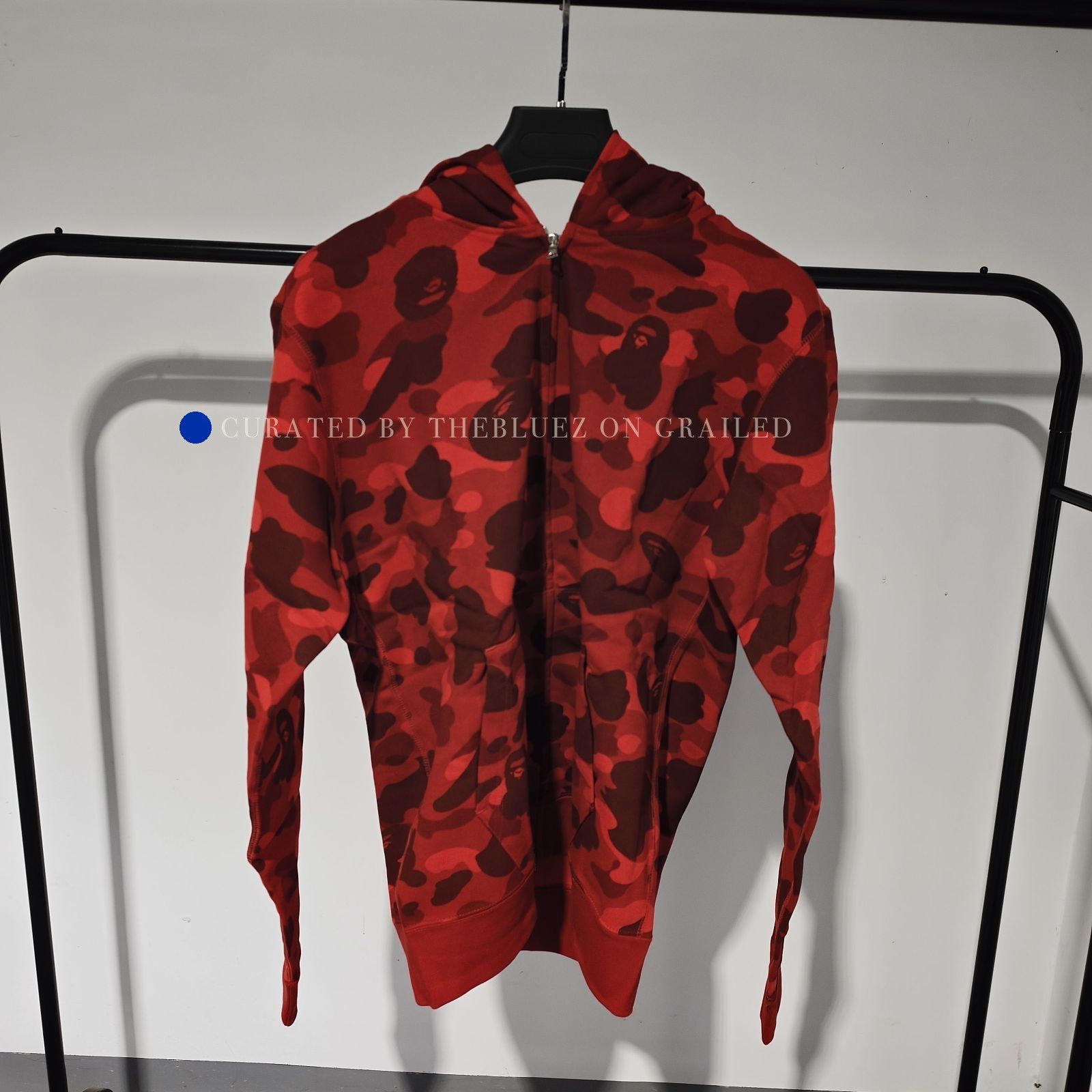 Bape Red Camo Hoodie with My Melody Design Size US XL / EU 56 / 4 - 1 Thumbnail
