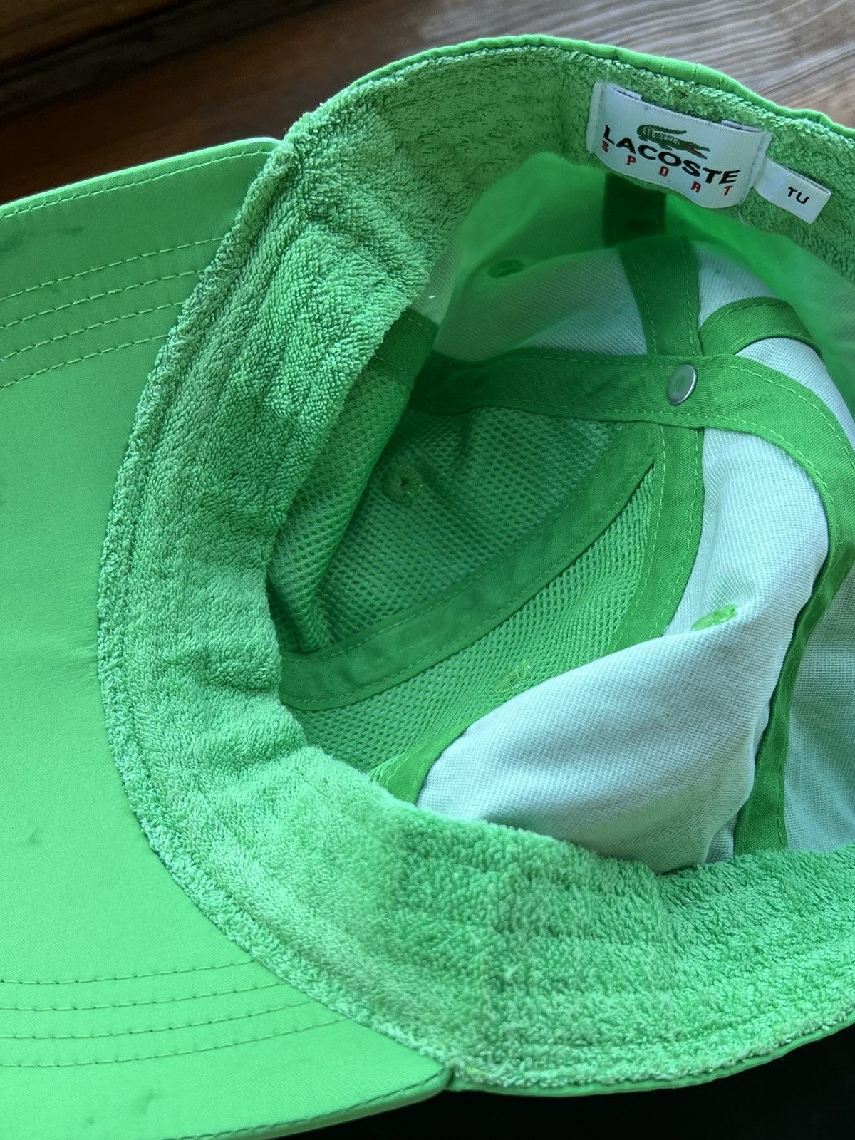 Lacoste Vintage Lacoste Sport Cap Hat Logo Nylon Size ONE SIZE - 20 Thumbnail