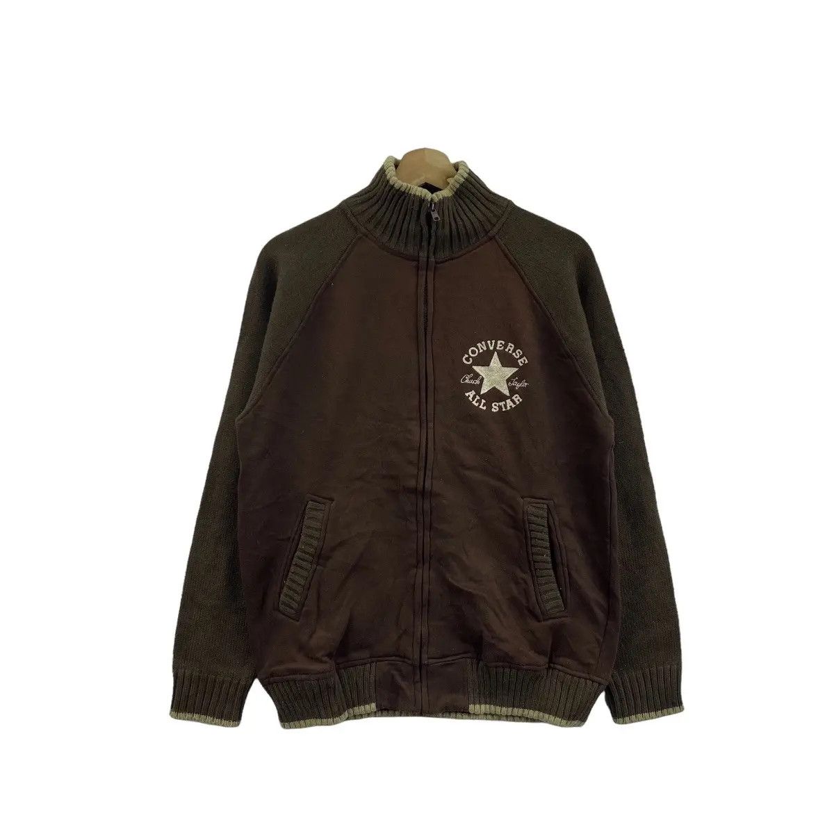 Converse Vtg 90’ CONVERSE ALL STAR Skateboard Chuck Taylor Jacket Size US M / EU 48-50 / 2 - 1 Thumbnail