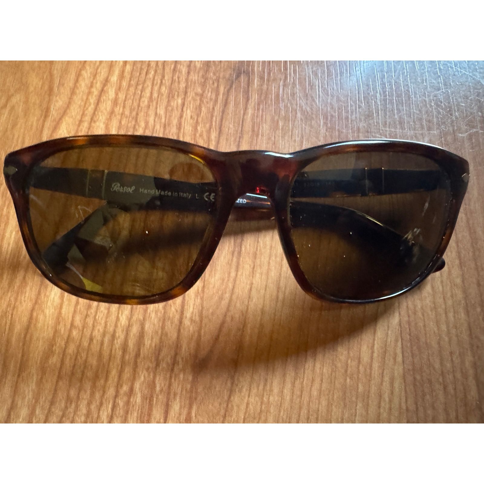 Ralph Lauren Persol Handmade Italy Polarized 2989S 57/18 24/57 Sunglasses Size ONE SIZE - 1 Thumbnail