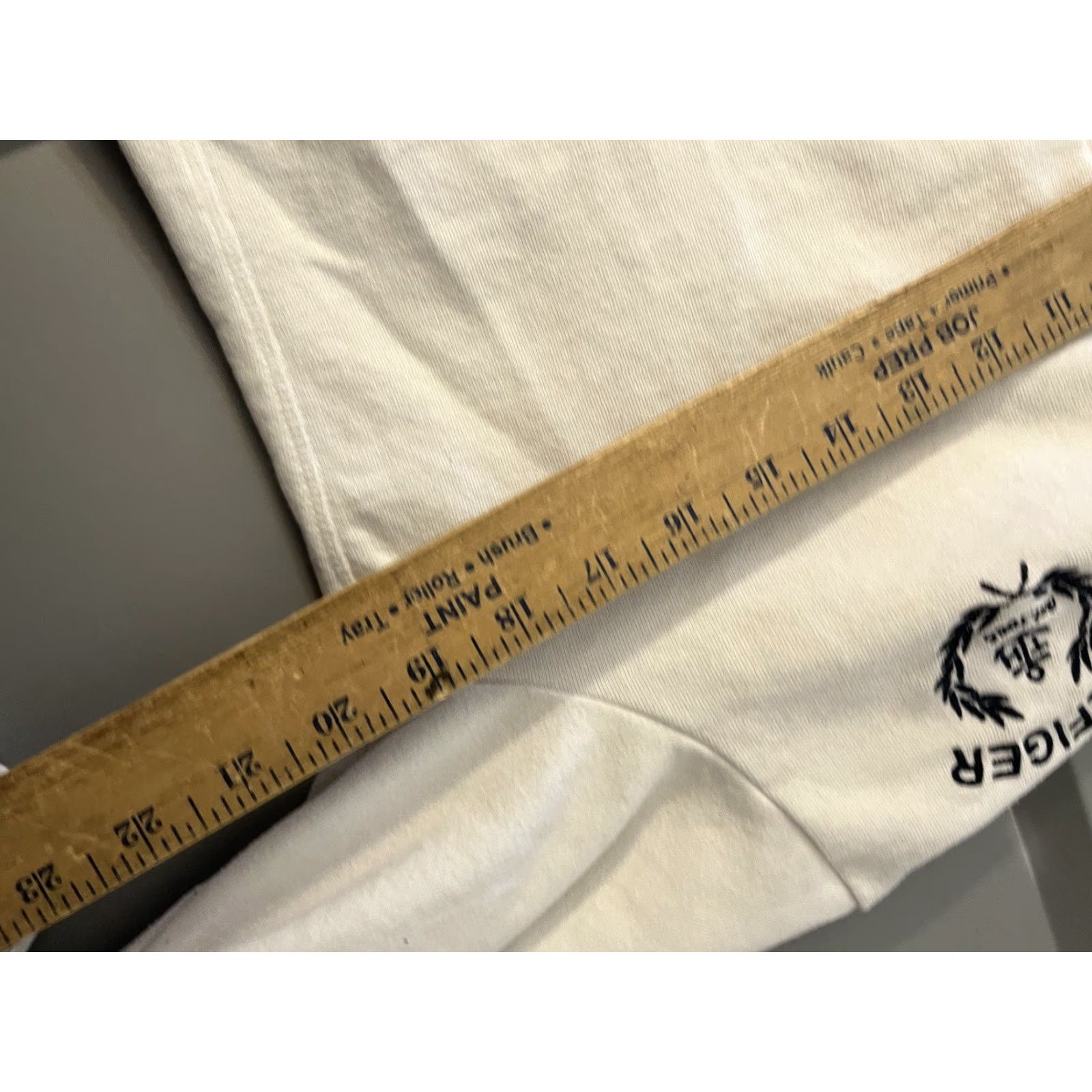 Tommy Hilfiger Tommy Hilfiger Hoodie White Womens Size Large Full Zip Sweatshirt Long Sleeves Size L / US 10 / IT 46 - 5 Thumbnail