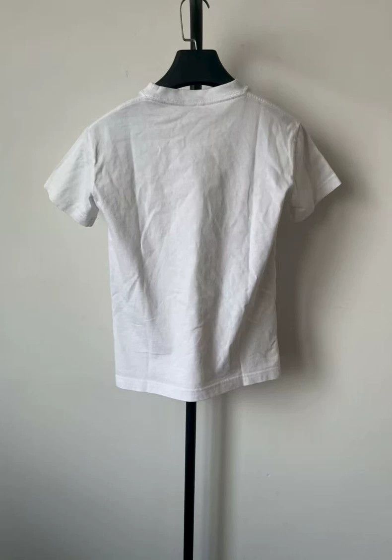 Balenciaga Balenciaga Cotton Regular T-Shirt Women's White Size XS / US 0-2 / IT 36-38 - 2 Thumbnail