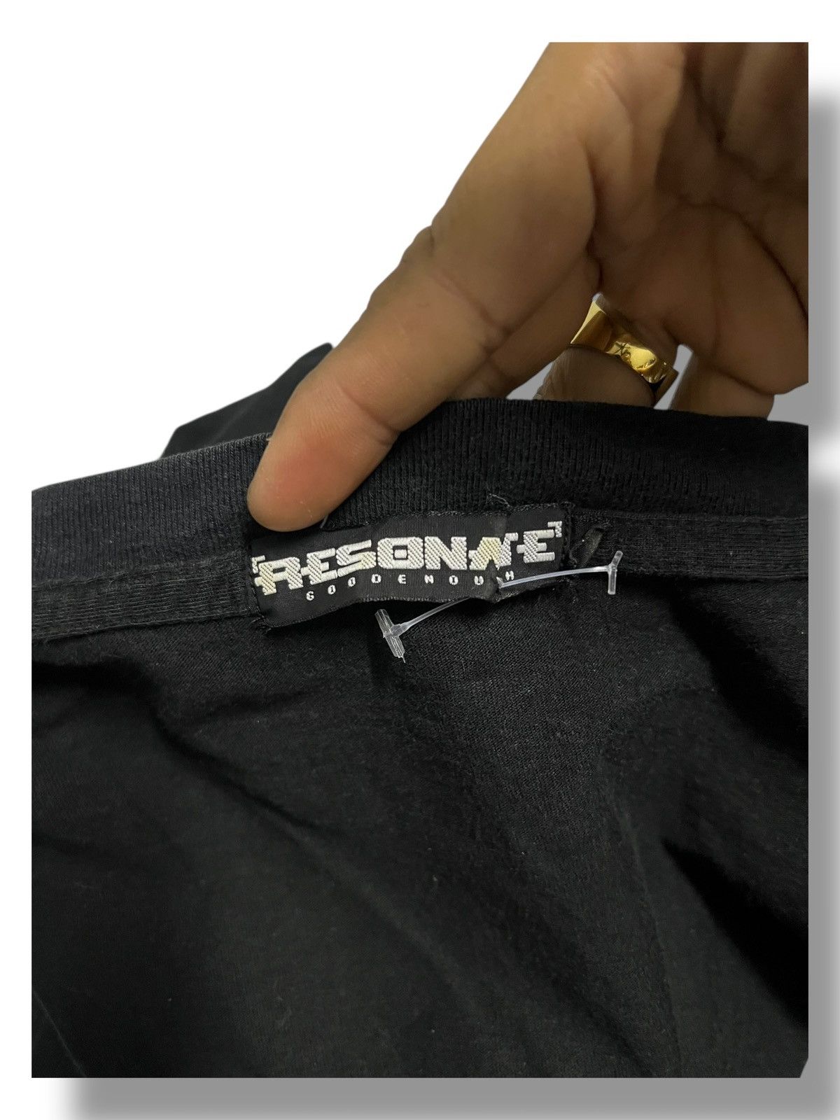 Good Enough Resonate R.S.N.T. Long Sleeve Black Tee | Minimal Streetwear Size US S / EU 44-46 / 1 - 3 Thumbnail