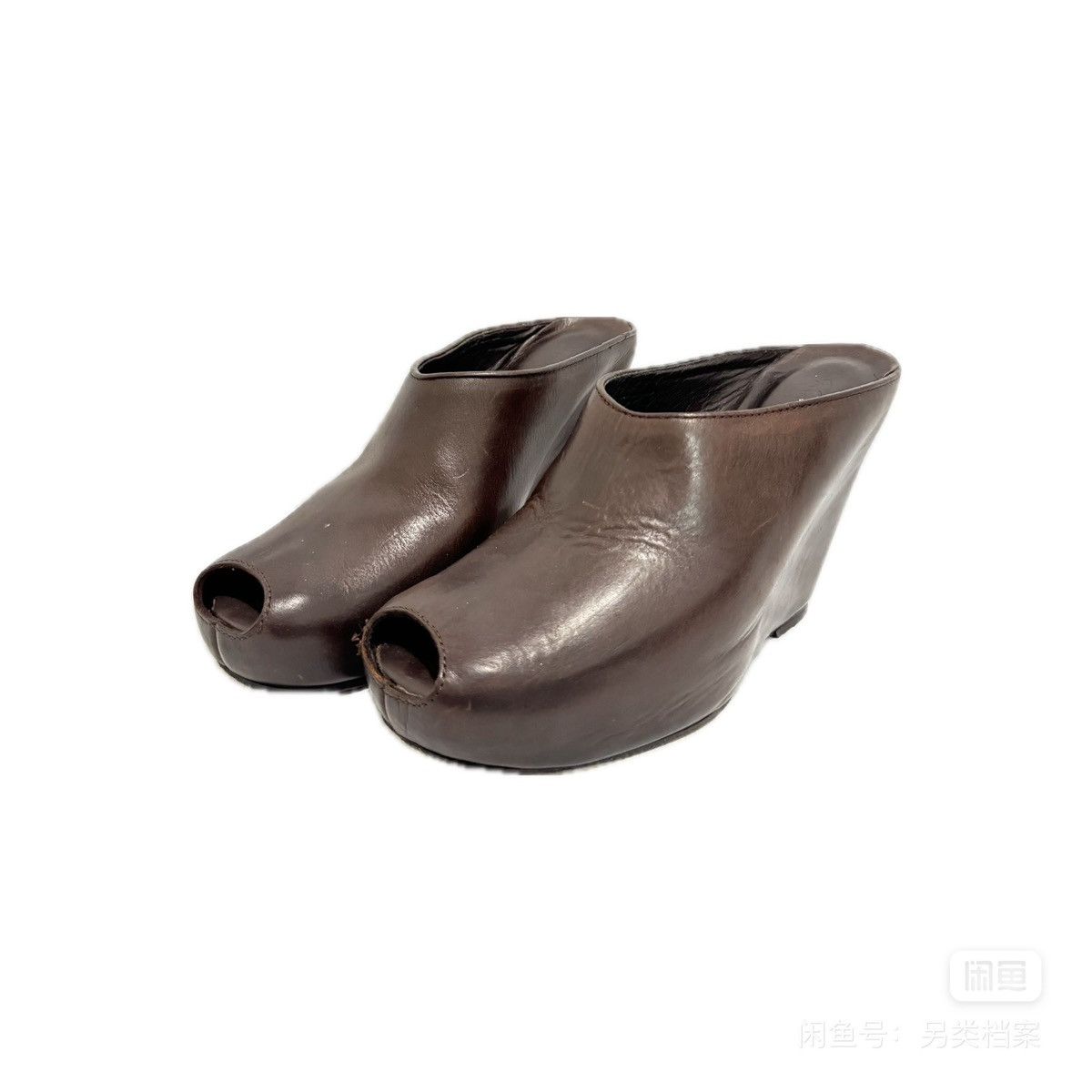 Rick Owens Rick Owens Runway Hight heel Peep-toe shoes Size US 7 / IT 37 - 3 Thumbnail