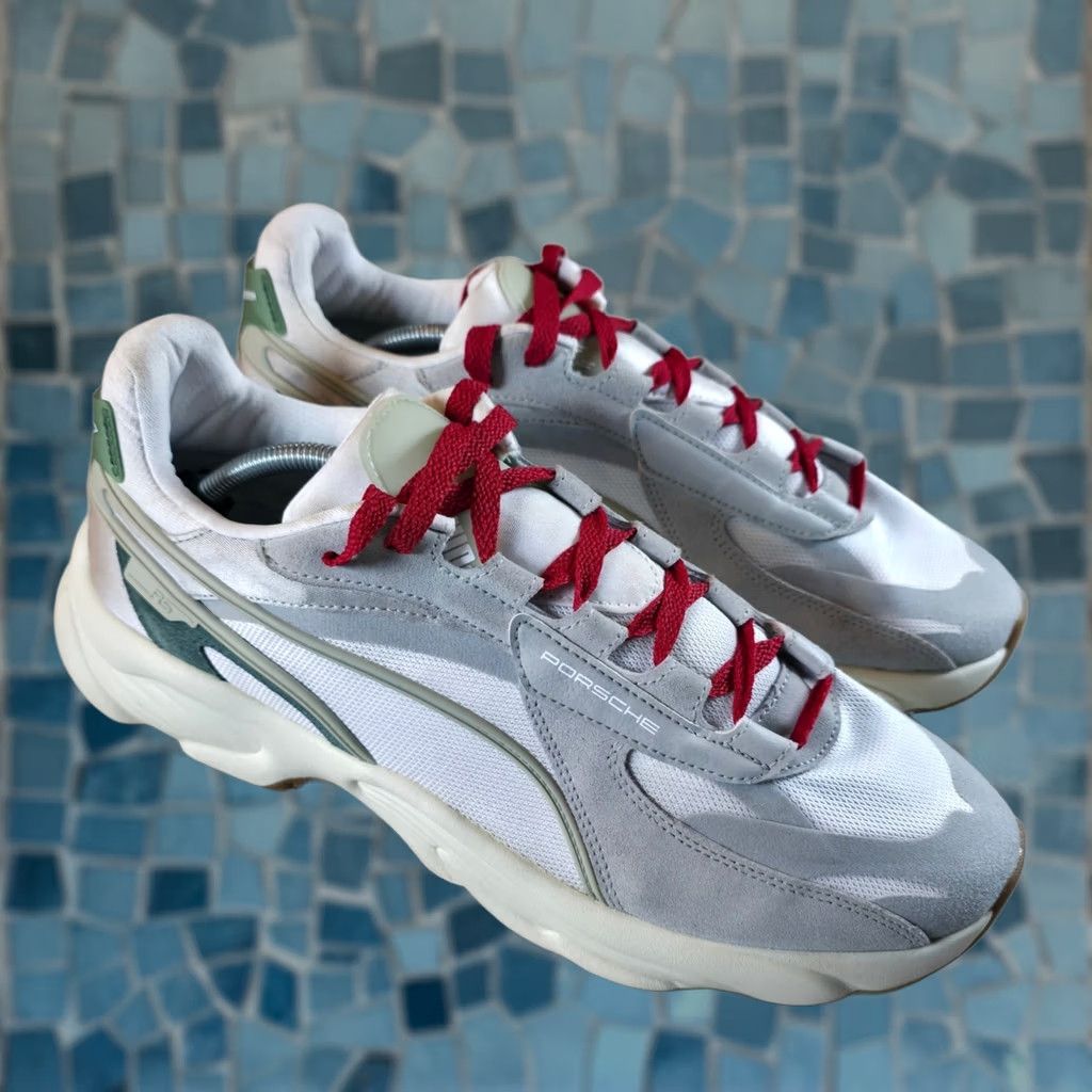 Puma PUMA Porsche RS System Sneaker Mens Size 13 Ivory Lace Up Athletic Sports Shoes Size US 13 / EU 46 - 1 Thumbnail