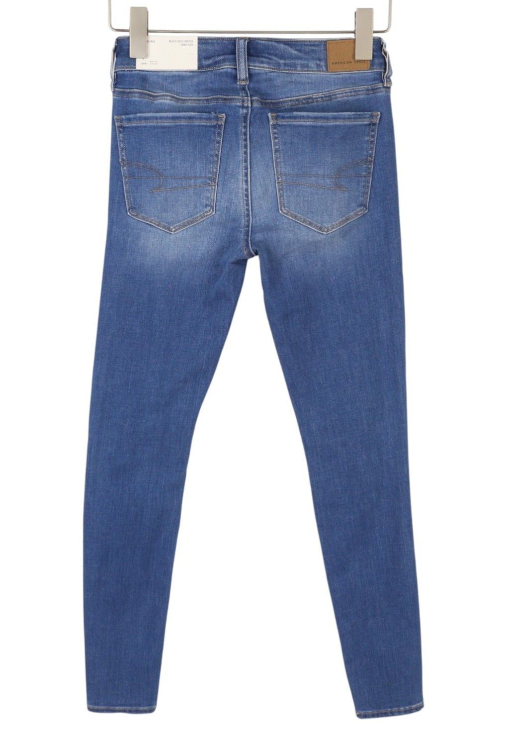 American Eagle Outfitters JEGGING W27 Temp Tech Stretch Jeans 88994 Size 27" / US 4 / IT 40 - 2 Thumbnail