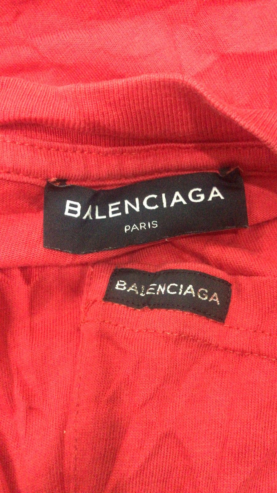 Balenciaga Balenciaga Tshirt Single Pockets Size US XL / EU 56 / 4 - 5 Thumbnail