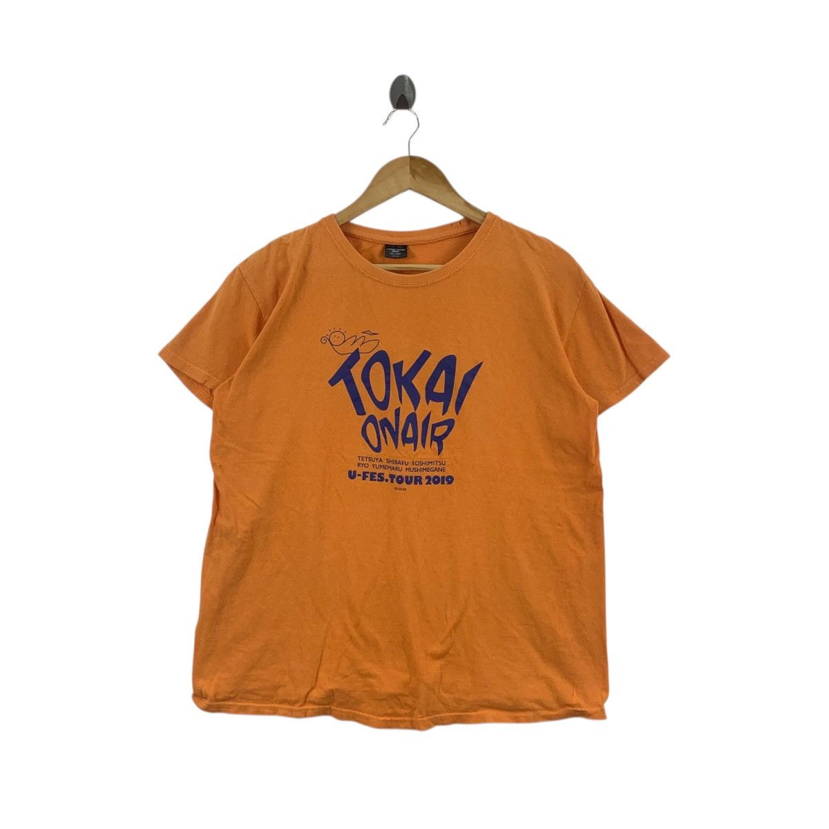Vintage TOKAI ON AIR Japanese Youtuber Group Promo Tee Shirt Top Size US M / EU 48-50 / 2 - 1 Thumbnail