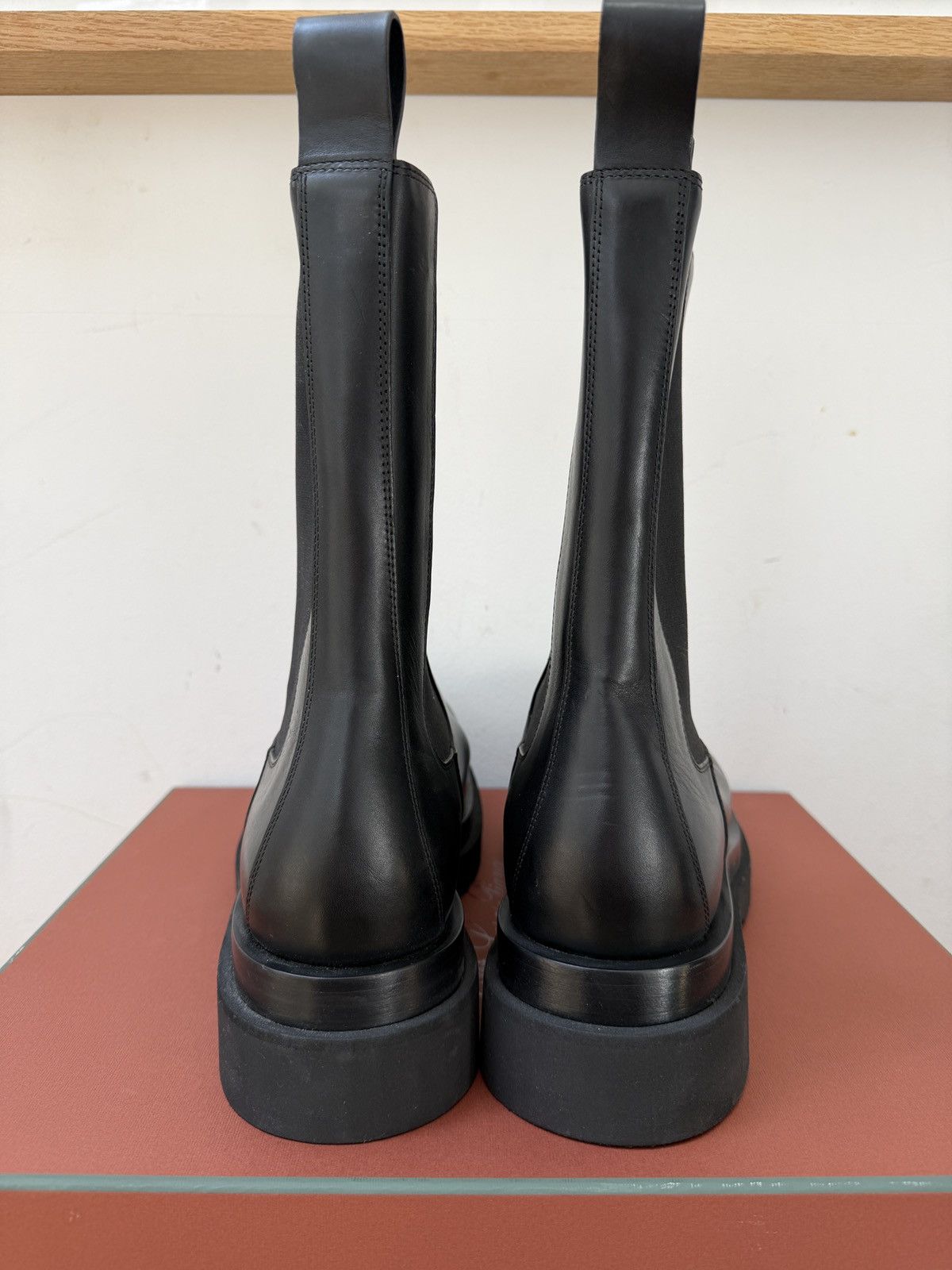 Bottega Veneta Lug Chelsea Boot Size US 13 / EU 46 - 3 Thumbnail