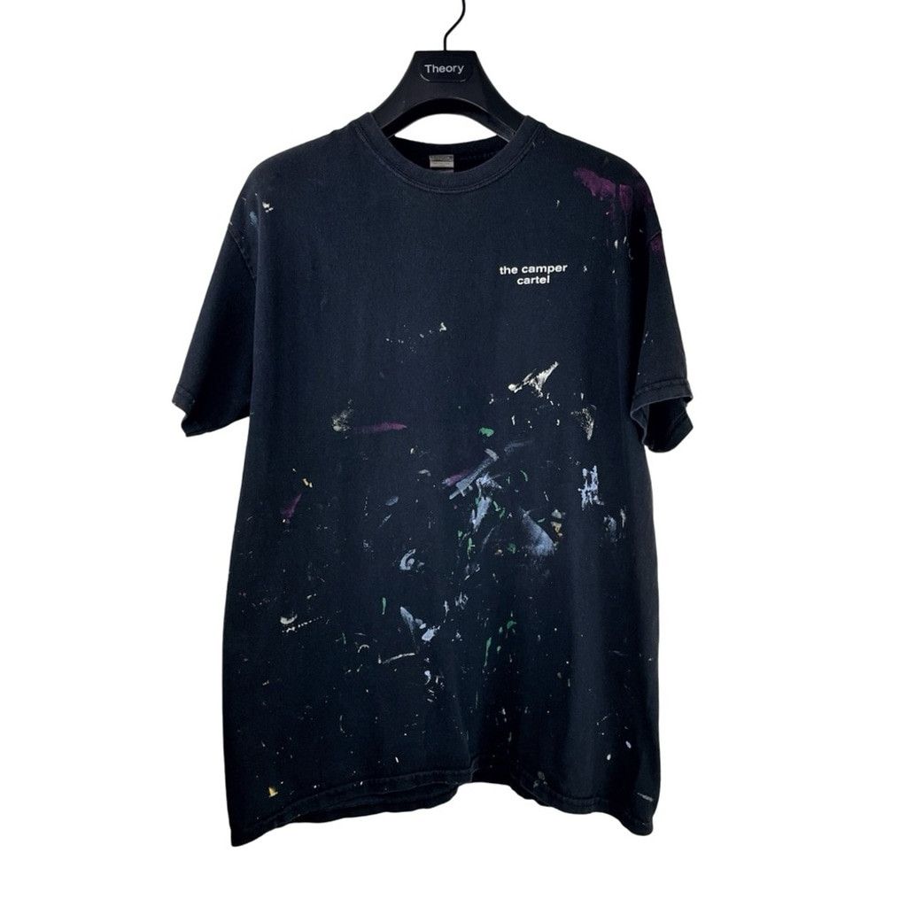 Gildan THE CAMPER CARTEL GILDAN Men’s Black Graphic T-shirt Paint L Size US L / EU 52-54 / 3 - 1 Thumbnail