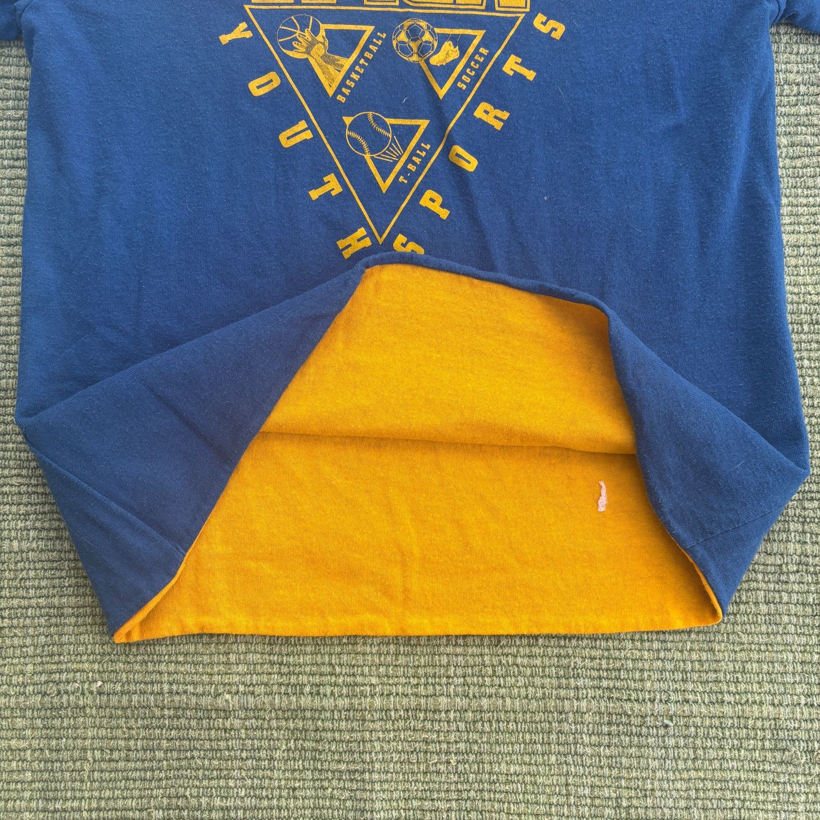 Vintage Vintage 80s two tone YMCA double face cotton gym shirt Size US M / EU 48-50 / 2 - 2 Thumbnail