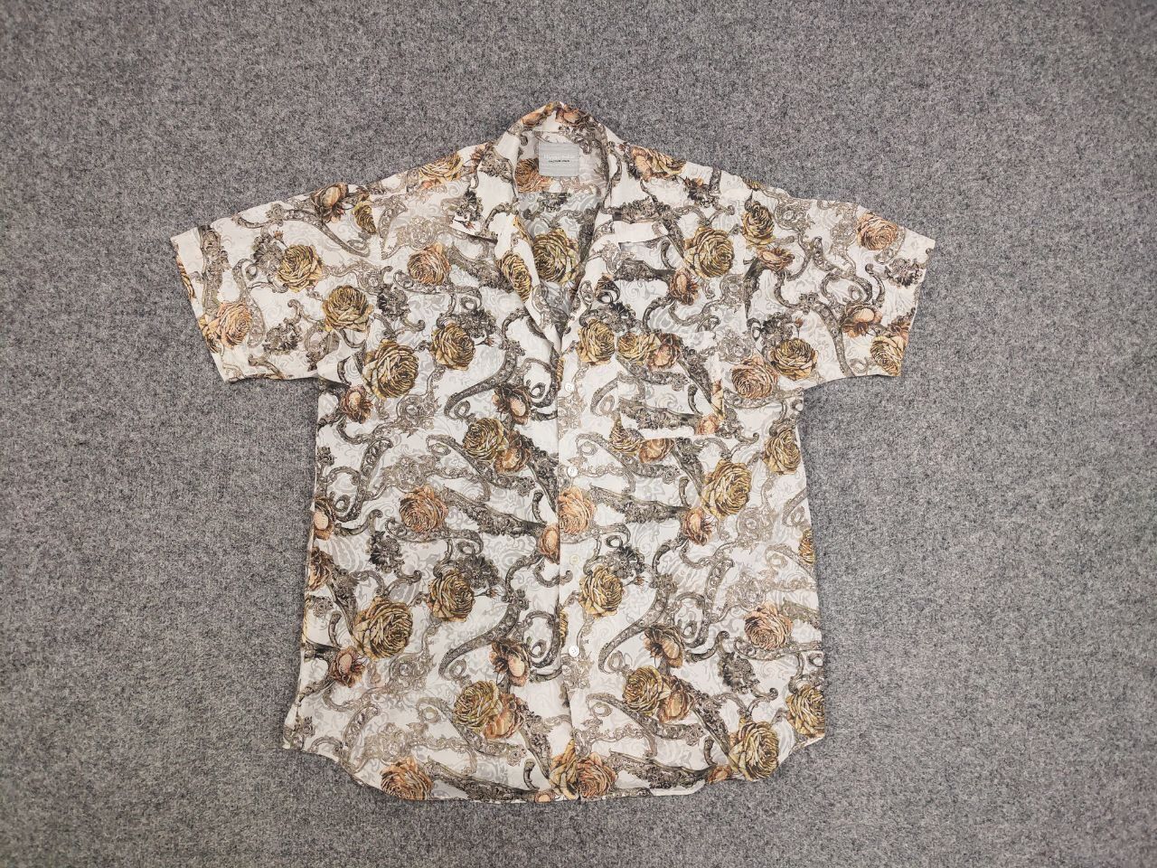 Japanese Brand Vintage 90's ElVencedor Uomo Japan Light Prin Flowers Shirt Size US L / EU 52-54 / 3 - 11 Thumbnail