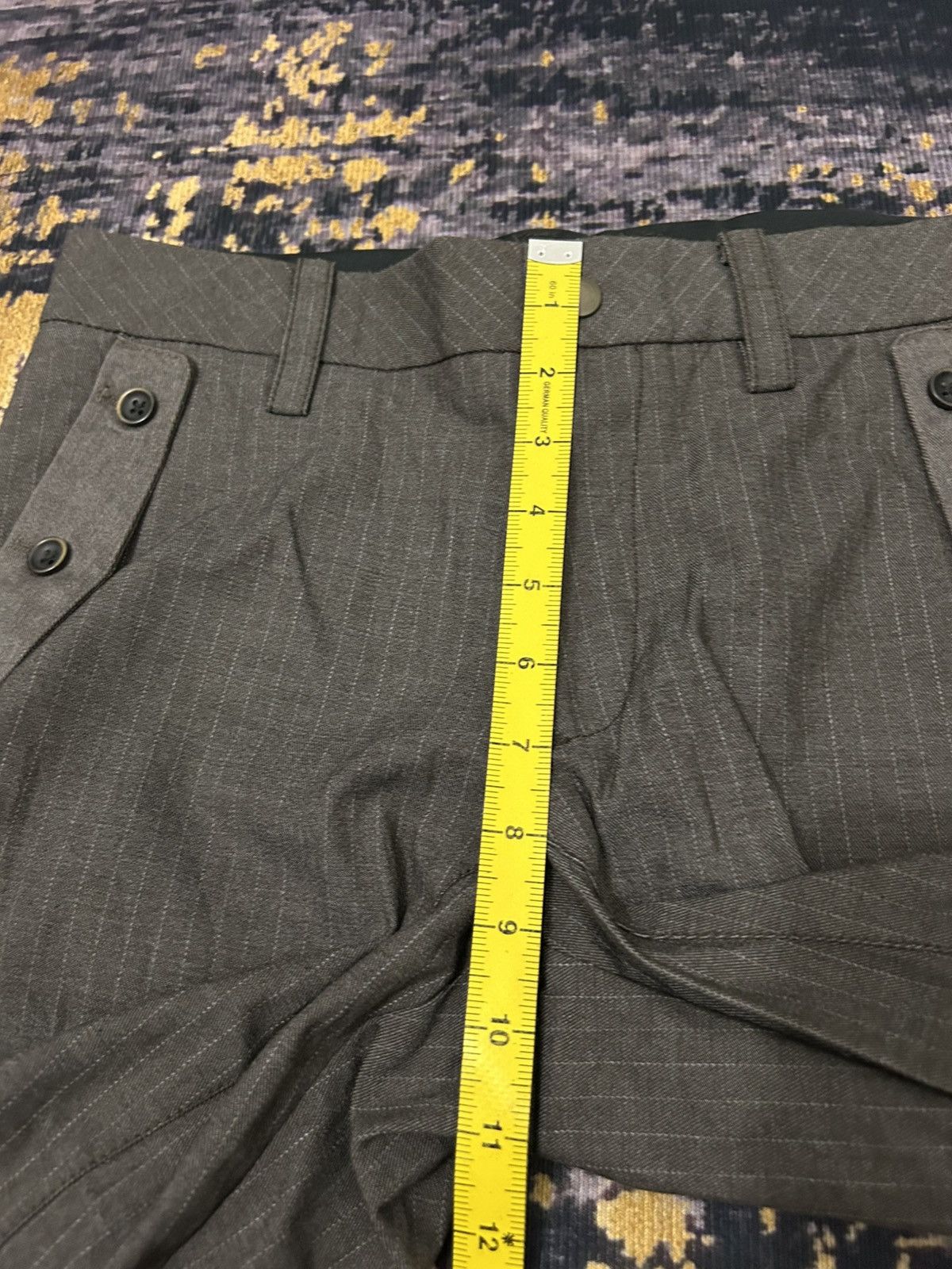 Tete Homme Herringbone Tete Homme Issey Miyake Bottom Button Pants Size US 32 / EU 48 - 20 Thumbnail