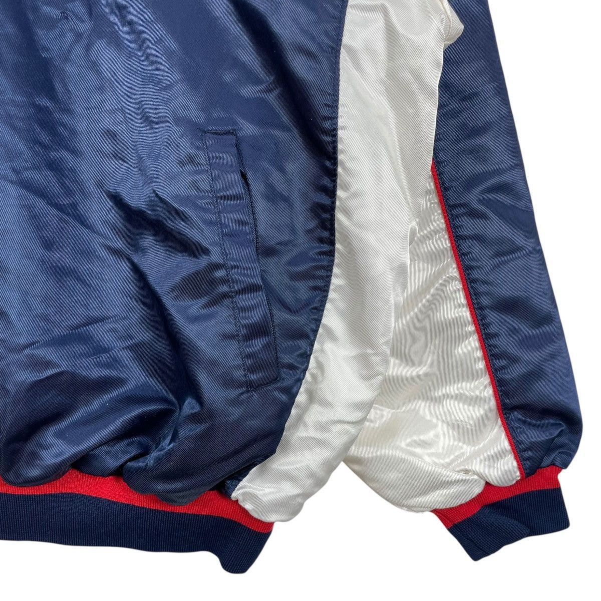 Japanese Brand Vintage Japan Baseball Team Half Zip Jacket Size US L / EU 52-54 / 3 - 6 Thumbnail