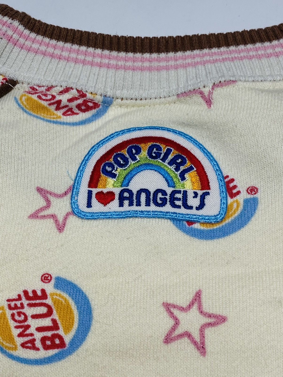 Angel Blue 2000s Angel Blue - Burger King Star Sweatshirt Size M / US 6-8 / IT 42-44 - 14 Thumbnail