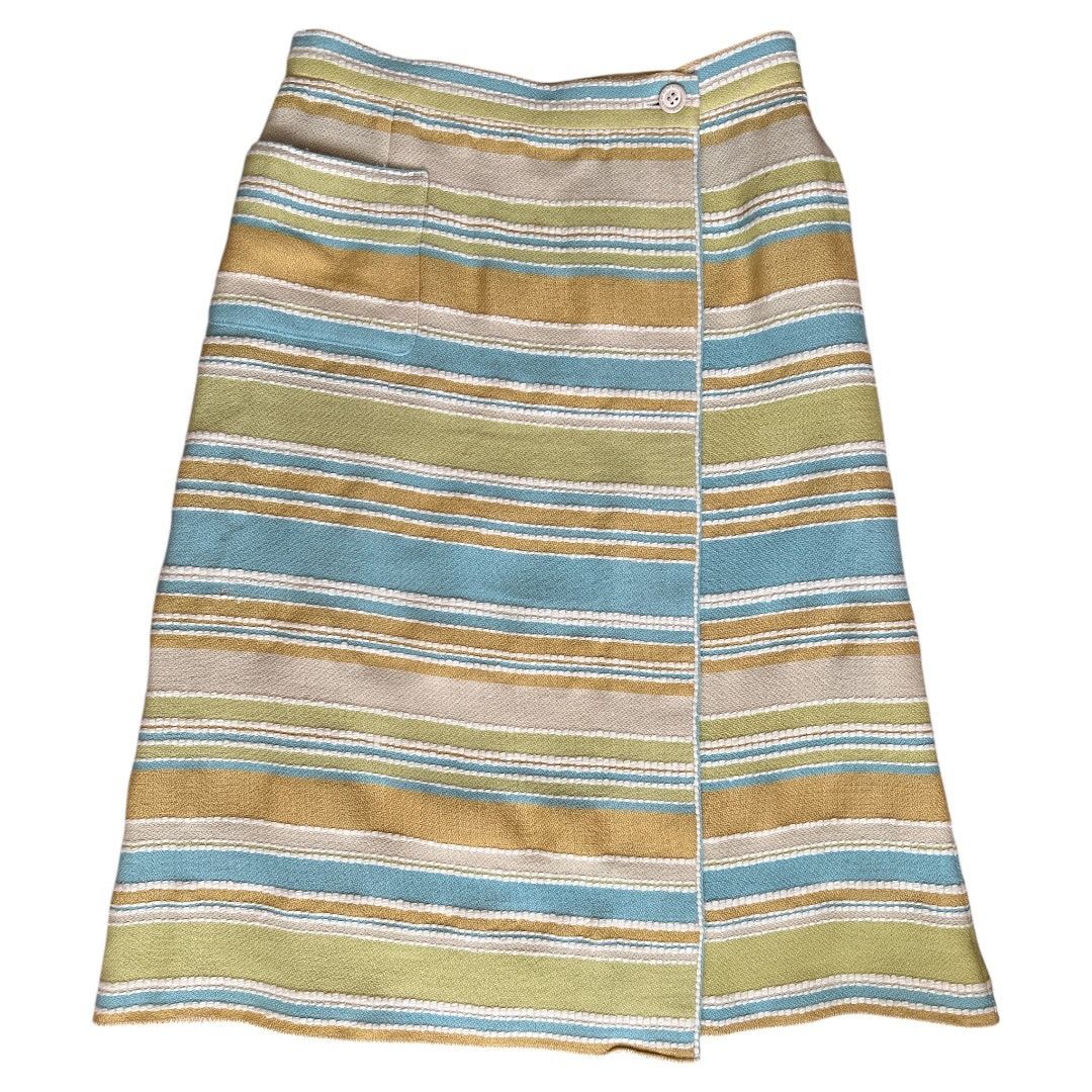 Chanel Chanel Yellow Multicolor Knee-Length Skirt, M/US6/FR38 Size 28" / US 6 / IT 42 - 1 Thumbnail