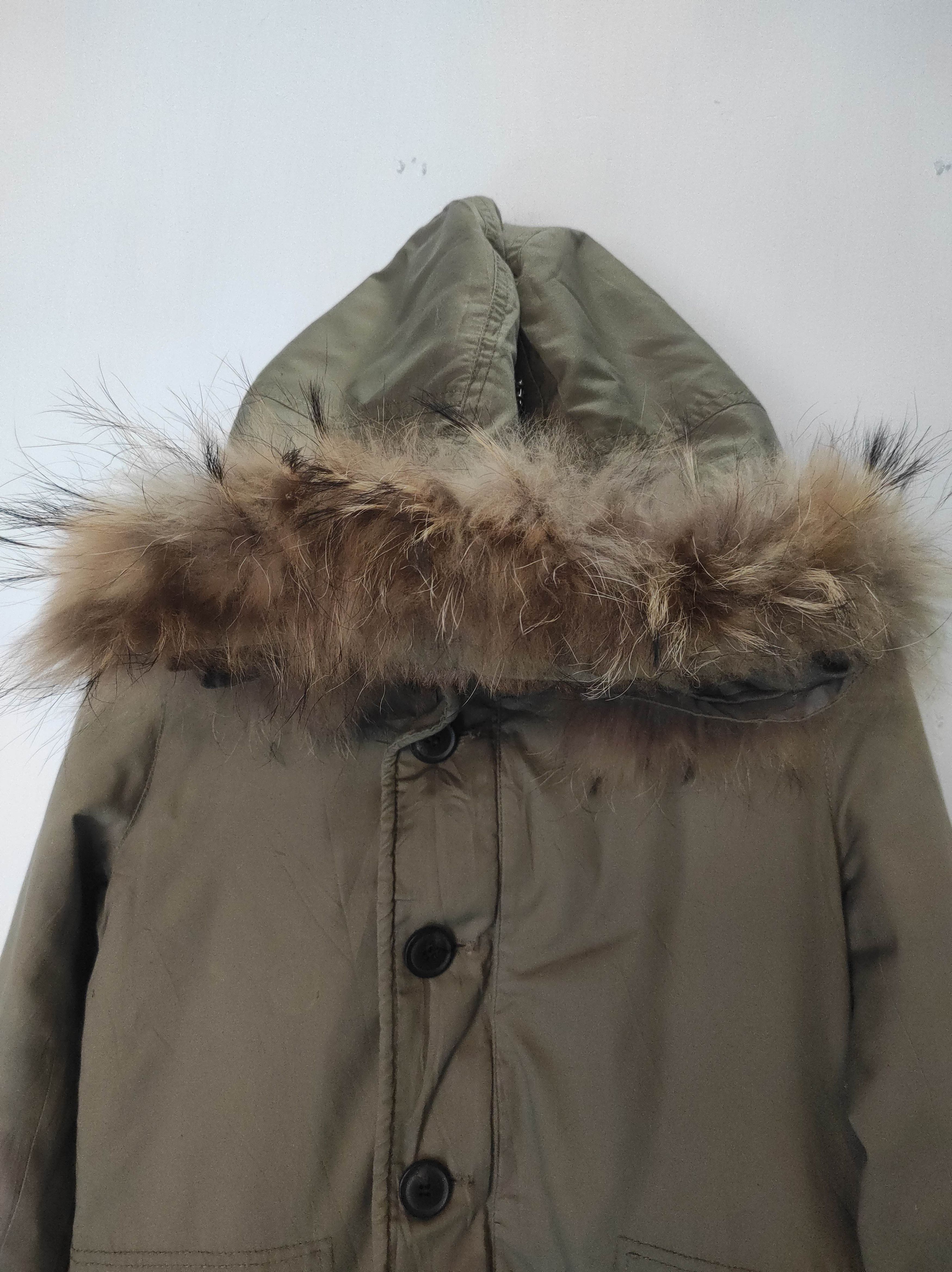 MOUSSY Azul by Moussy Military Fur Hoodie Jacket i6w9 LGB style Size US S / EU 44-46 / 1 - 4 Thumbnail