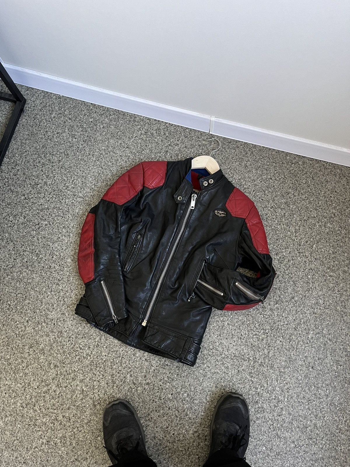 Lewis Leathers 70’s LEWIS LEATHERS AVIAKIT biker sz 34 jacket motorcycle Size US XXS / EU 40 - 1 Thumbnail