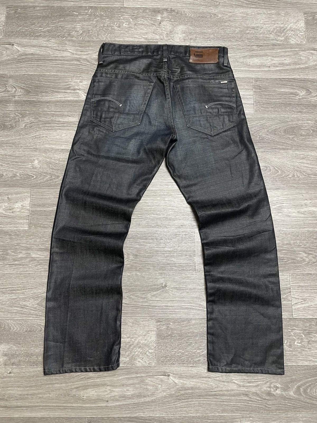 G-Star 32/32 Vintage G-Star Raw 3301 Straight Washed Denim Jeans Size US 32 / EU 48 - 1 Thumbnail