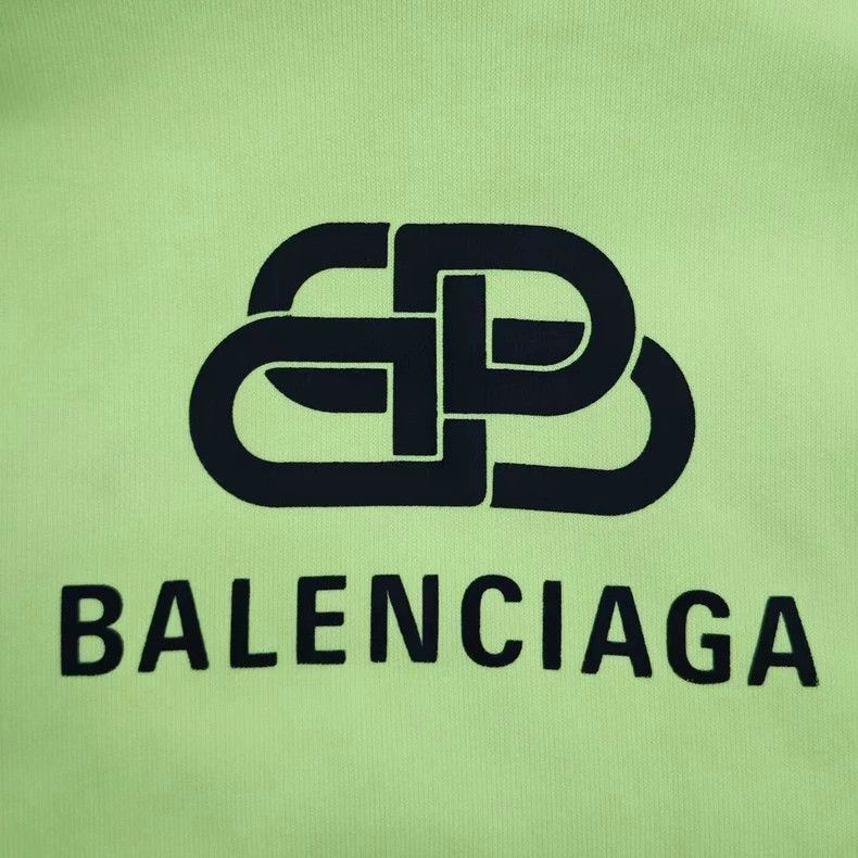 Balenciaga Balenciaga Fluorescent Yellow Buckle Hoodie 2501-Nextarrow Size US M / EU 48-50 / 2 - 5 Thumbnail