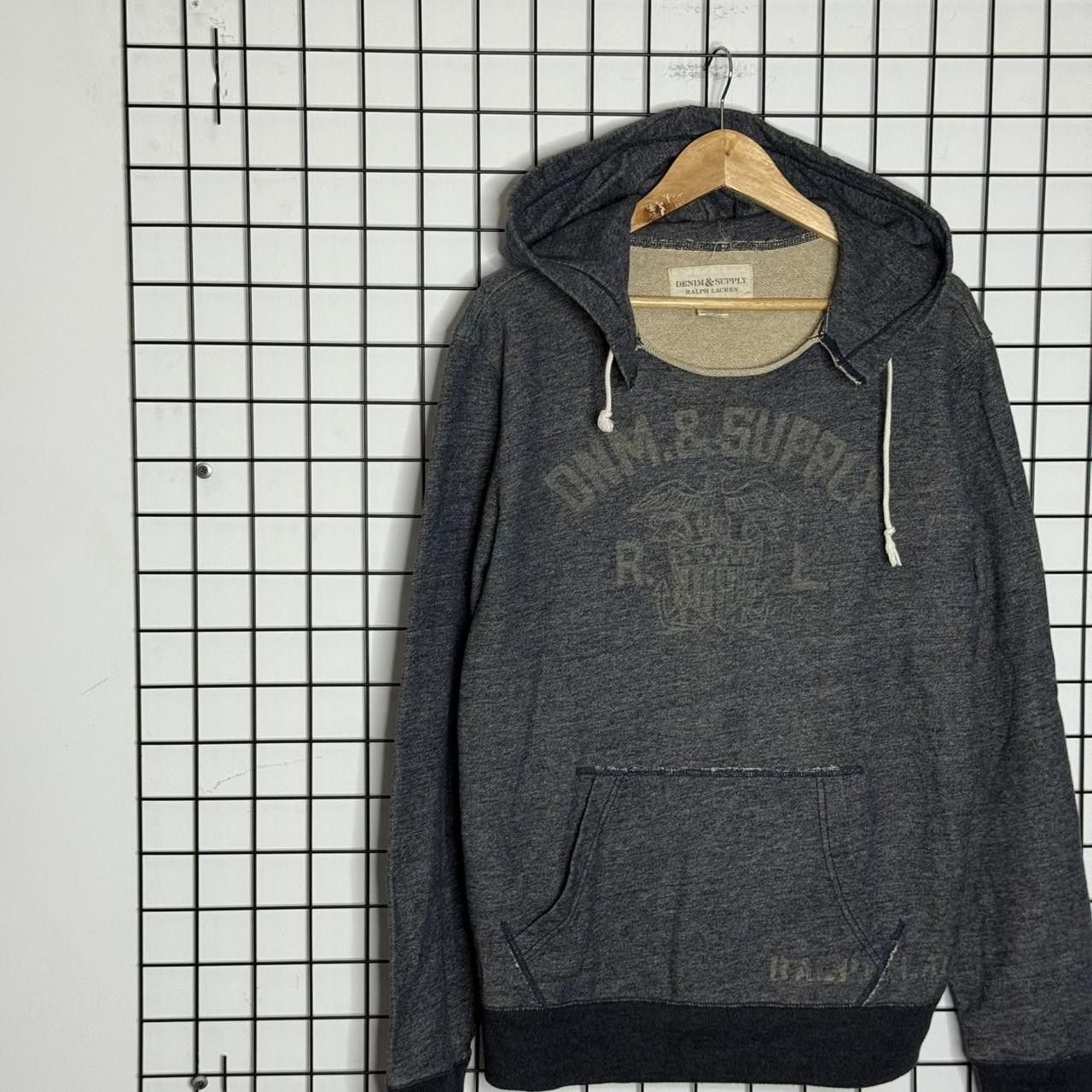 Polo Ralph Lauren Ralph Lauren Denim and Supply Hoodie Grey Black Size US L / EU 52-54 / 3 - 3 Thumbnail