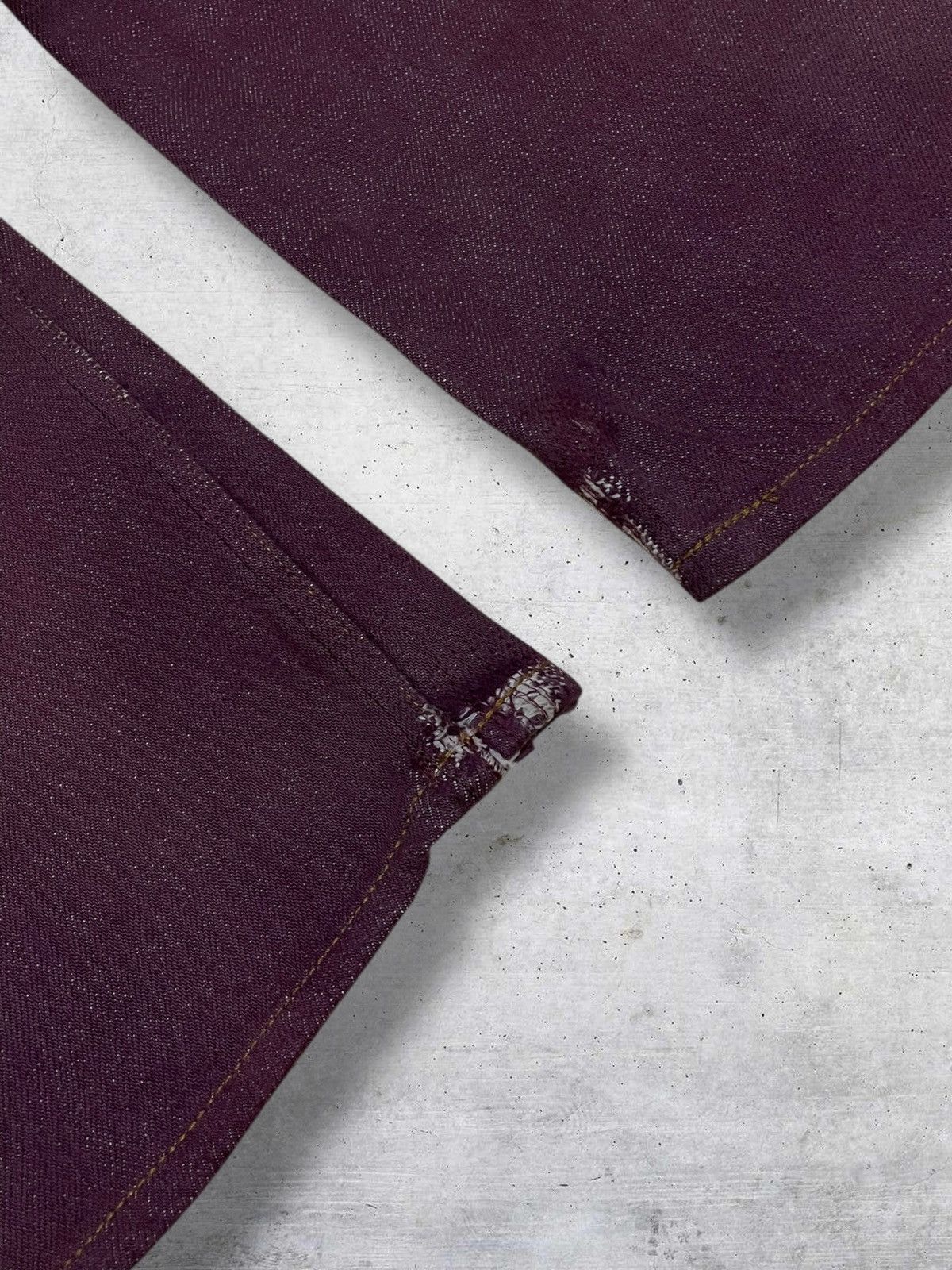 A.P.C. VINTAGE A.P.C OG 90S DESIGNER SELVEDGE UNIQUE COLOUR DENIM Size US 30 / EU 46 - 8 Thumbnail