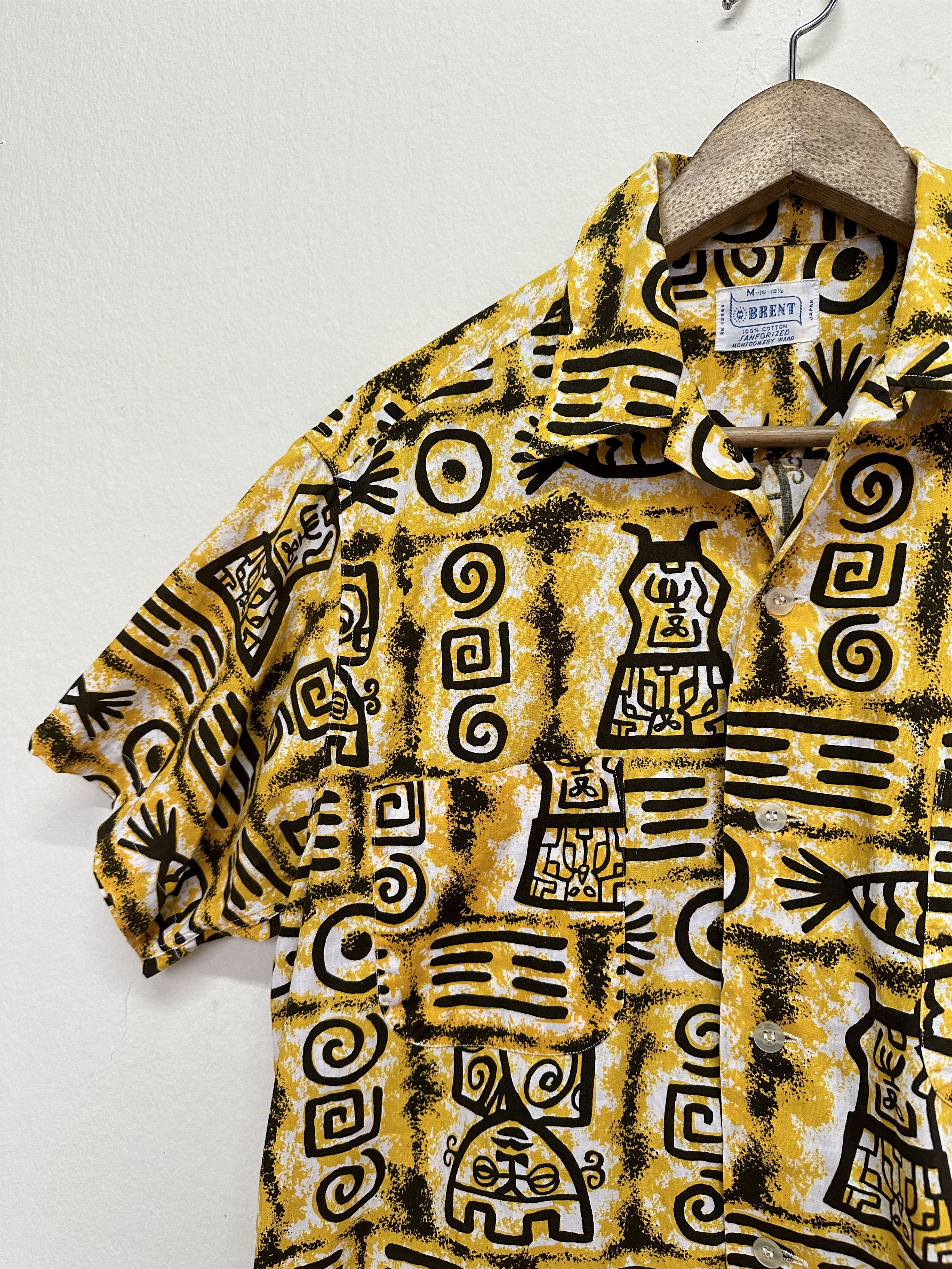 Sun Surf Vintage 60s Montgomery Ward Sanforized Double Pocket Shirt Size US M / EU 48-50 / 2 - 4 Thumbnail