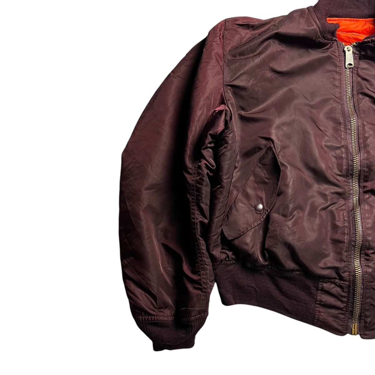 Alpha Industries VINTAGE ALPHA INDUSTRIES MA 1 BOMBER JACKET Size US XL / EU 56 / 4 - 2 Thumbnail