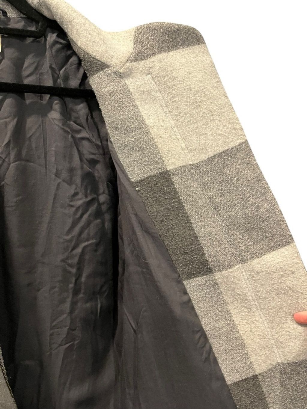 Marine Layer Marine Layer Stephanie Buffalo Check Coat Jacket Size Small Size S / US 4 / IT 40 - 9 Thumbnail