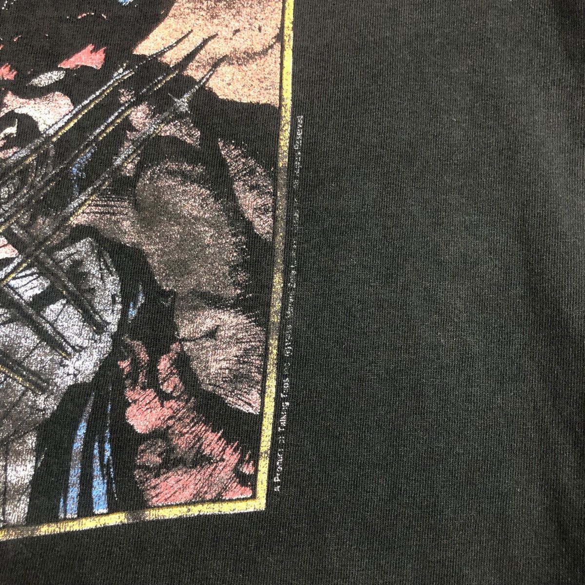 Fruit Of The Loom Vintage 1989 Wolverine Punisher Marvel Shirt Adult Large Size US L / EU 52-54 / 3 - 4 Thumbnail