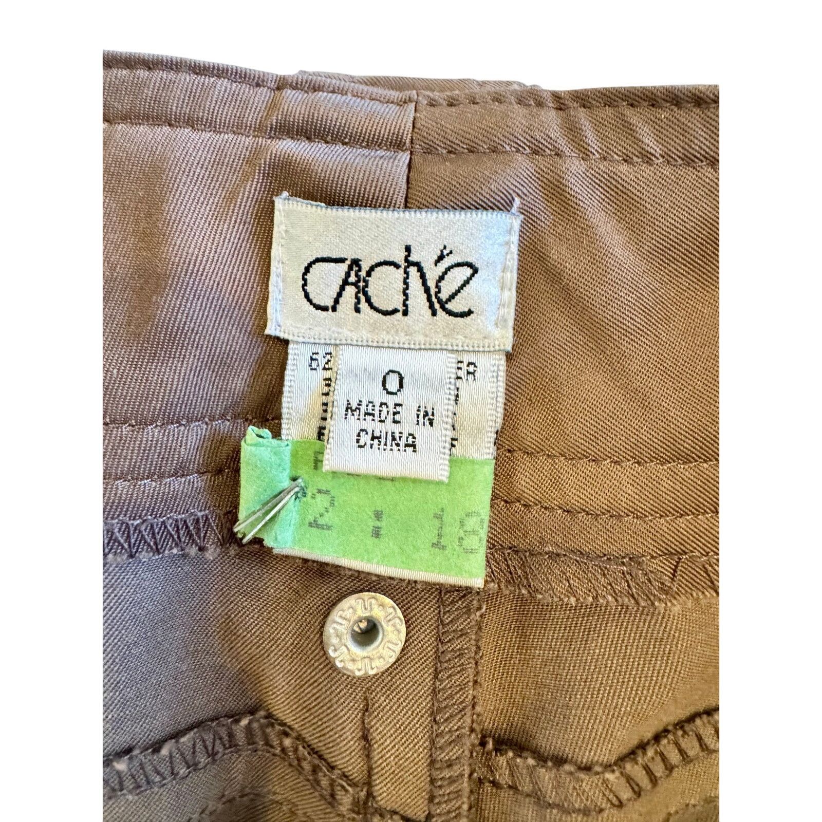 Other Cache Chocolate Brown Capri Pants – High Rise, Soft Fabric Size 30" / US 8 / IT 44 - 4 Thumbnail