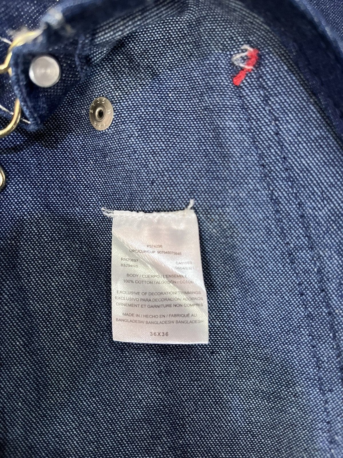 Dickies × Vintage Overall Dickies Blue jeans Size US 36 / EU 52 - 4 Thumbnail