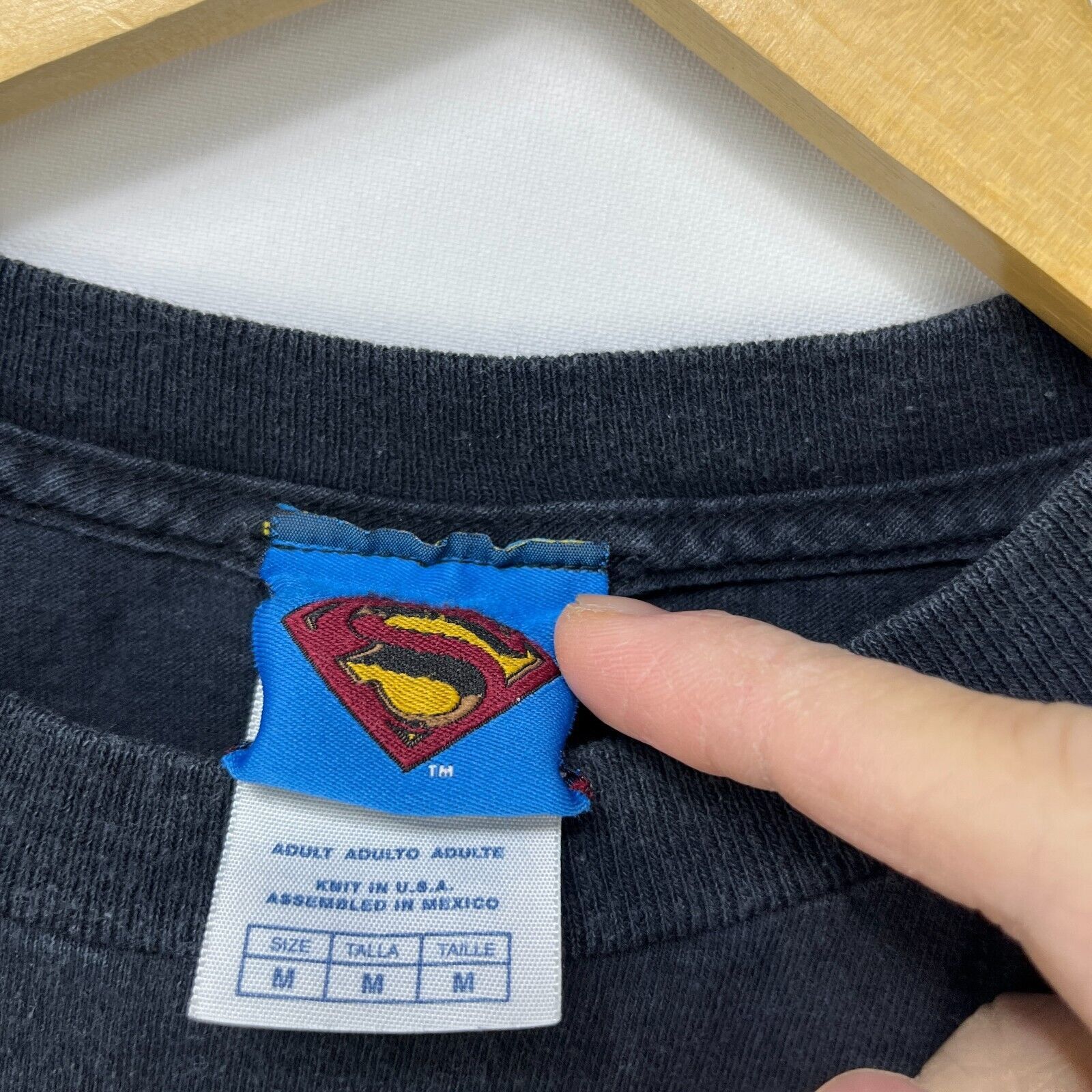 Vintage Vintage Y2K Superman Sun Faded T-Shirt Medium Size US M / EU 48-50 / 2 - 4 Thumbnail