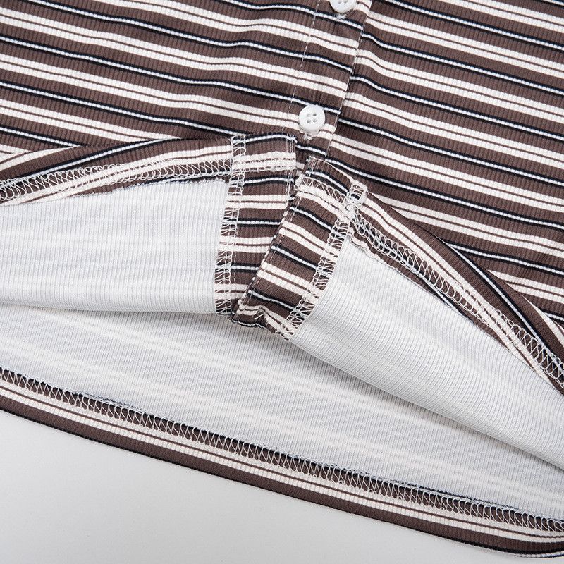 Other Striped long-sleeved drawstring trousers two-piece set Size S / US 4 / IT 40 - 8 Thumbnail