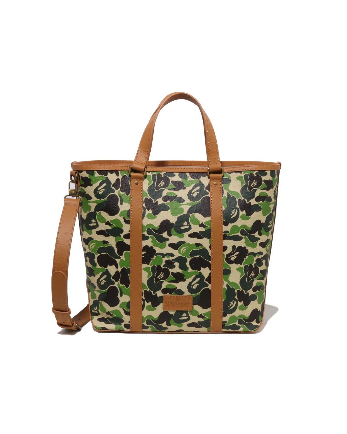 Bape Bape PU Leather Green Camo Bag Size ONE SIZE - 2 Thumbnail